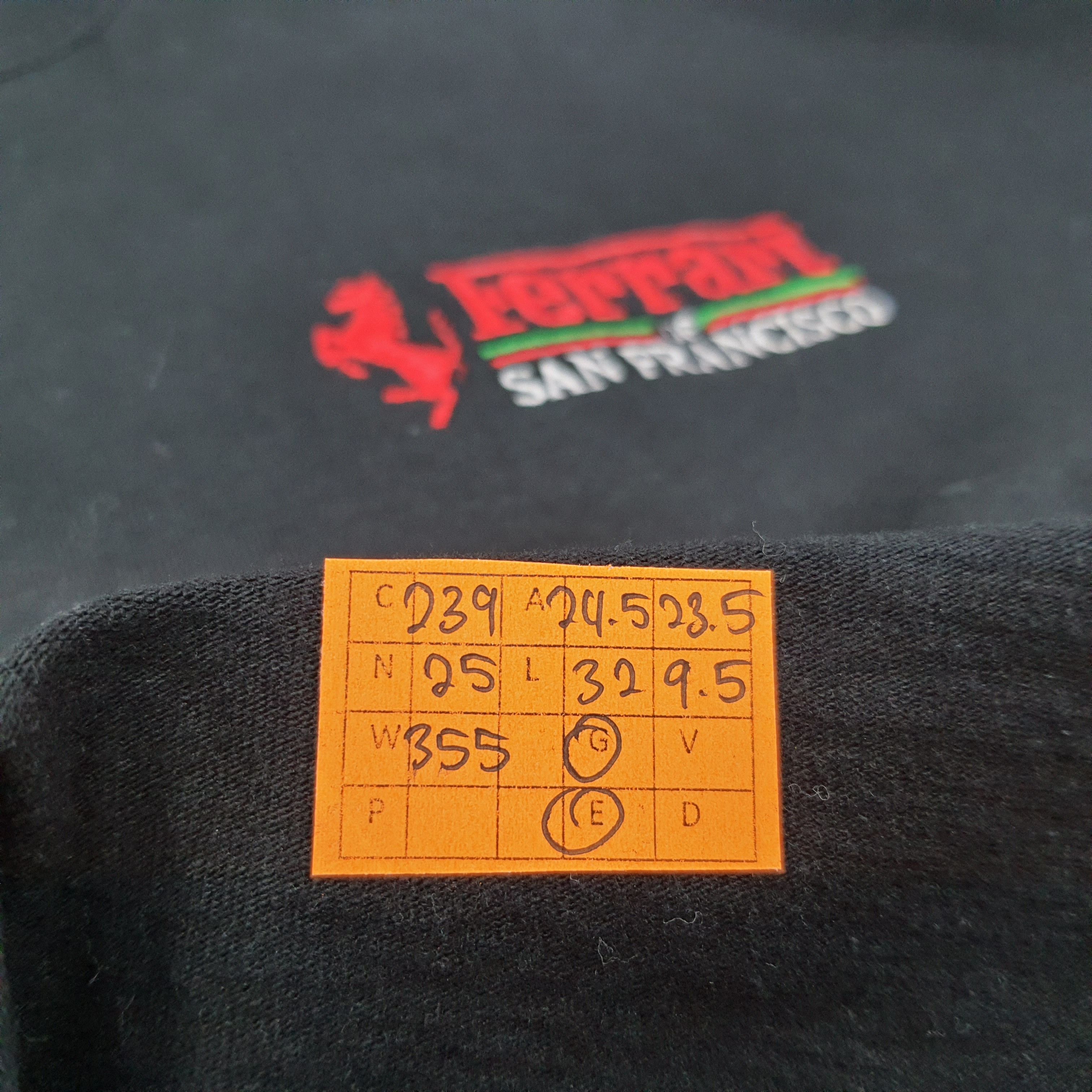 Ferrari Vintage Ferrari of San Francisco Motorsports Tshirt C239N25 Size US XL / EU 56 / 4 - 5 Thumbnail