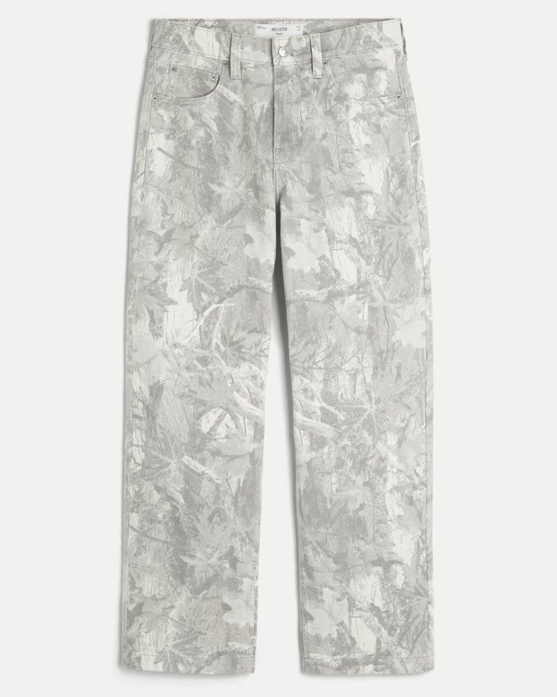 Hollister Hollister Light Camo Baggy Jeans Size US 30 / EU 46 - 4 Thumbnail