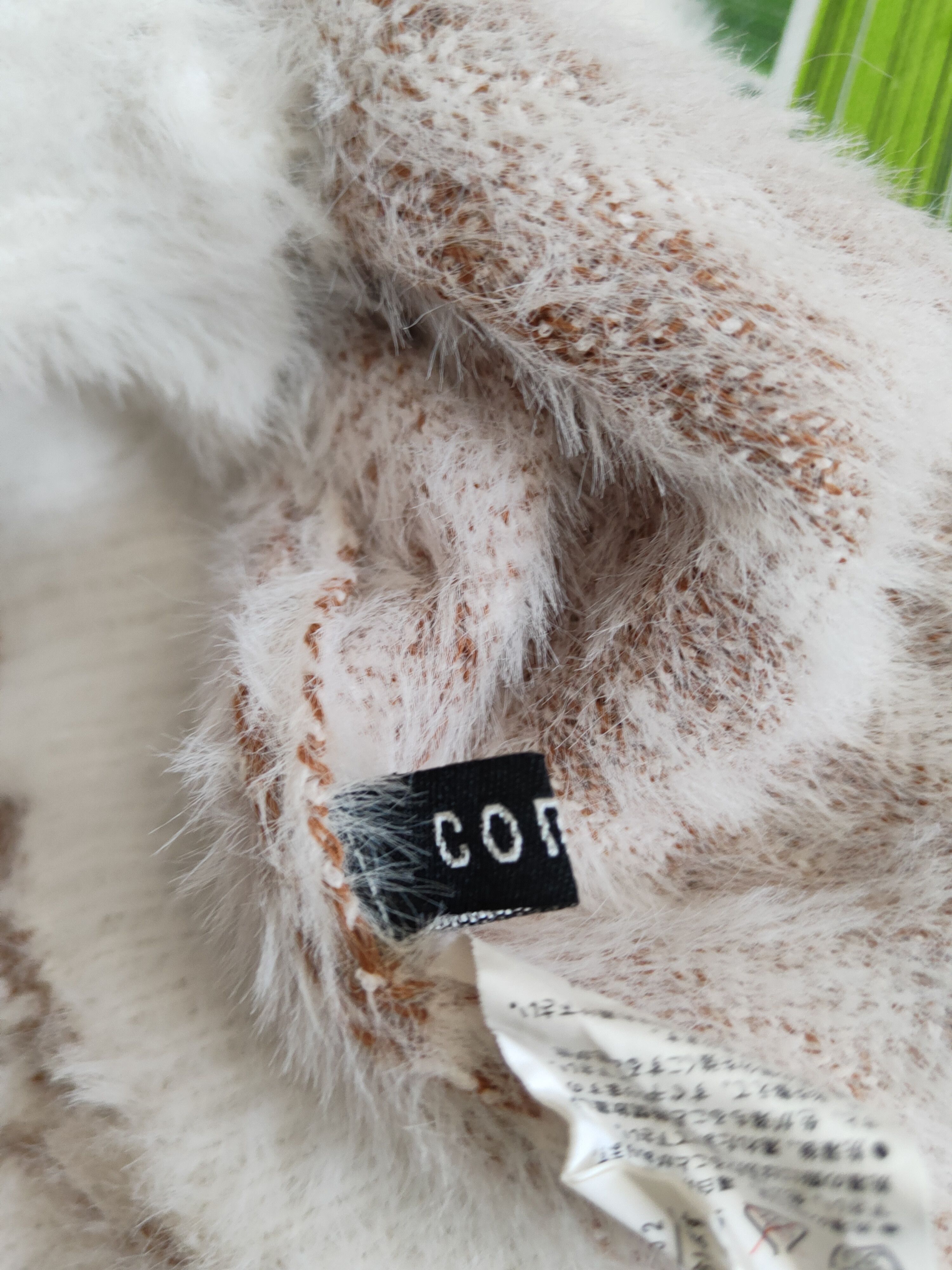 Homespun Knitwear × Japanese Brand Comma White Brown Shag Shaggy Fur Mohair Knitwear #S2004 Size M / US 6-8 / IT 42-44 - 13 Thumbnail