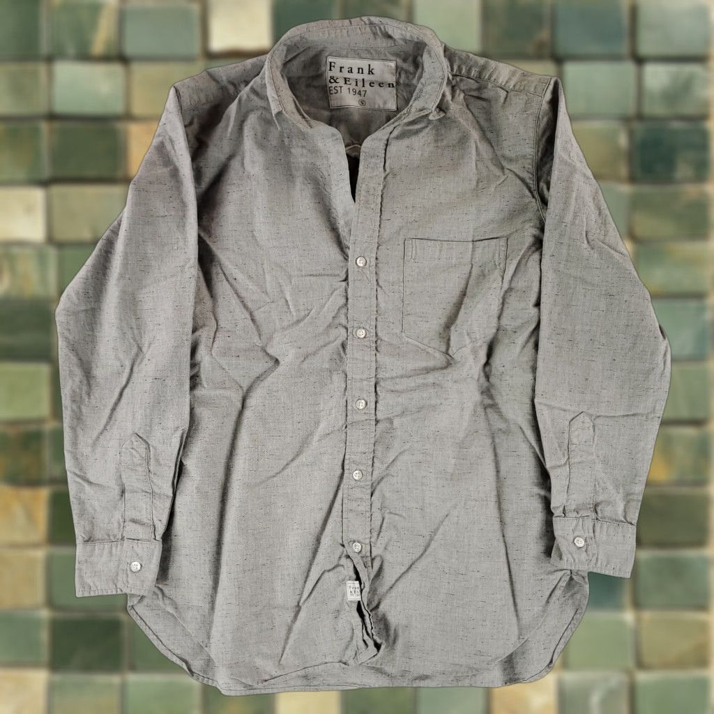 Frank & Eileen Frank & Eileen Joedy Button Up Shirt Gray Long Sleeve Womens S Size S / US 4 / IT 40 - 1 Thumbnail