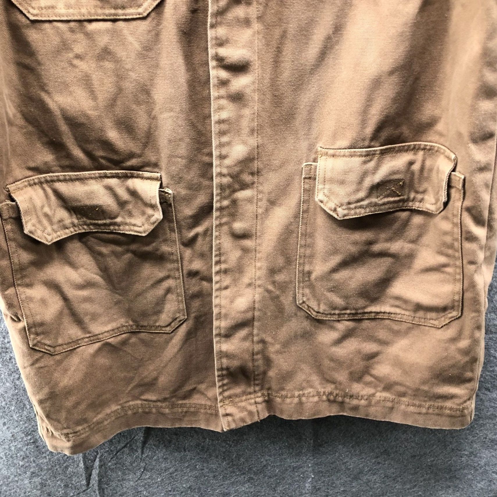 Duluth Trading Company Duluth Trading Chore Jacket Mens M Cotton Canvas Tan Rugged Outdoors Barn Coat Outdoor Utility/Workwear Jacket Mens Size US M / EU 48-50 / 2 - 4 Thumbnail
