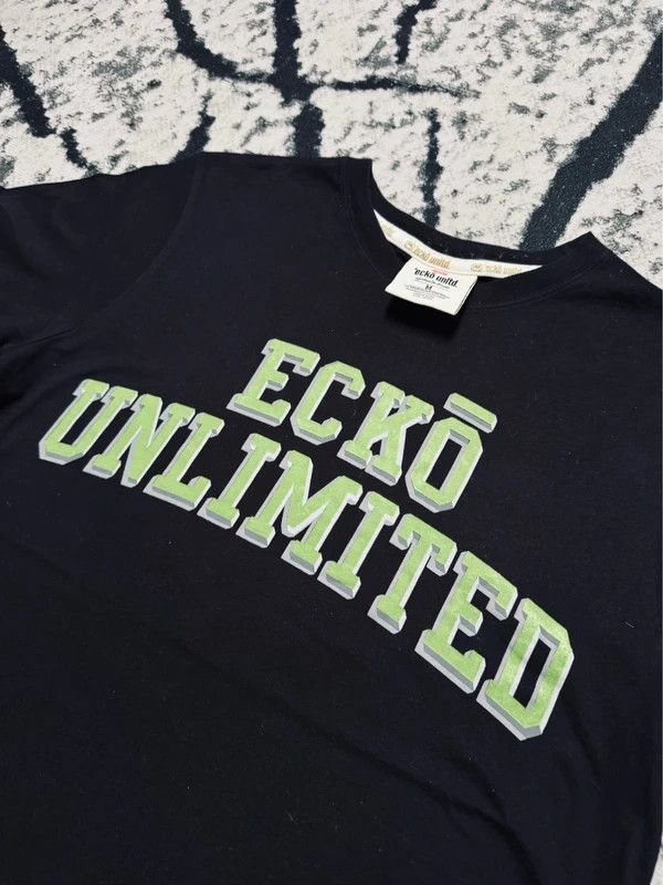 Ecko Unltd. Ecko Unlimited T-shirt black green M logo Size US M / EU 48-50 / 2 - 3 Thumbnail