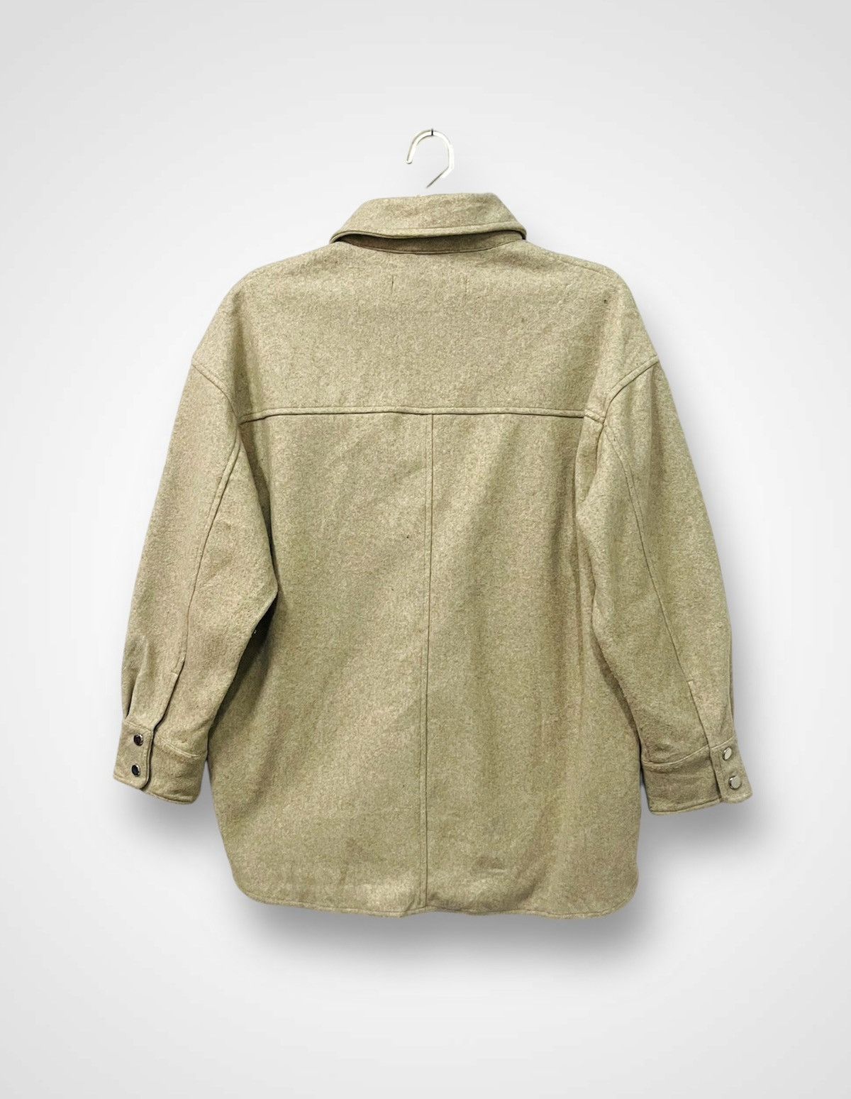 Zara Zara Button Tap Wool Jacket Size US M / EU 48-50 / 2 - 2 Thumbnail