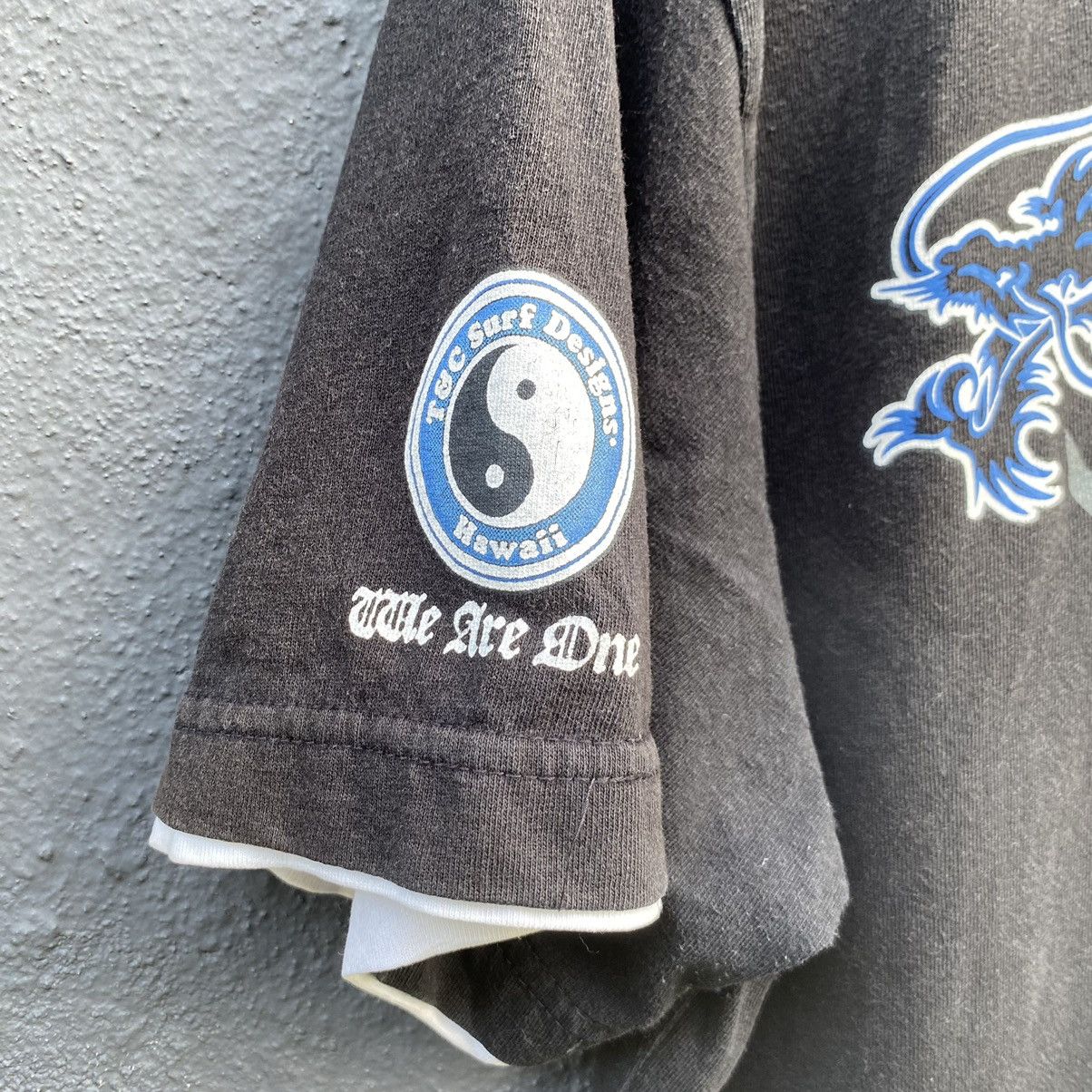 Vintage Thrashed Faded Vintage 90s T&C Surf Designs ERD GRUNGE TEE Size US L / EU 52-54 / 3 - 5 Thumbnail