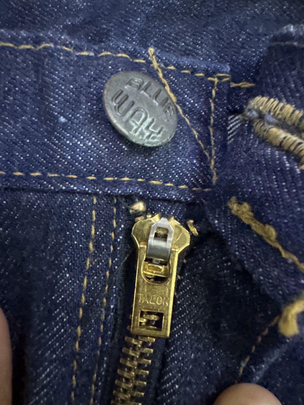 Hysteric Glamour Vintage Flared Blue Way Talon Zipper Junya Watanabe Denim Size US 26 / EU 42 - 14 Thumbnail