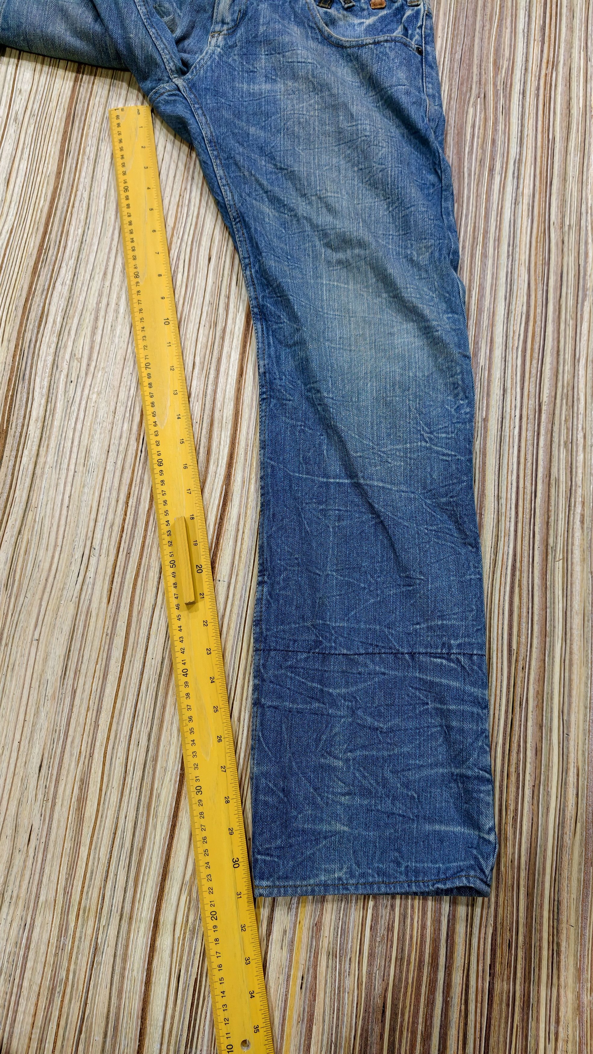 Japanese Brand Exit double waist jeans Size US 32 / EU 48 - 8 Thumbnail