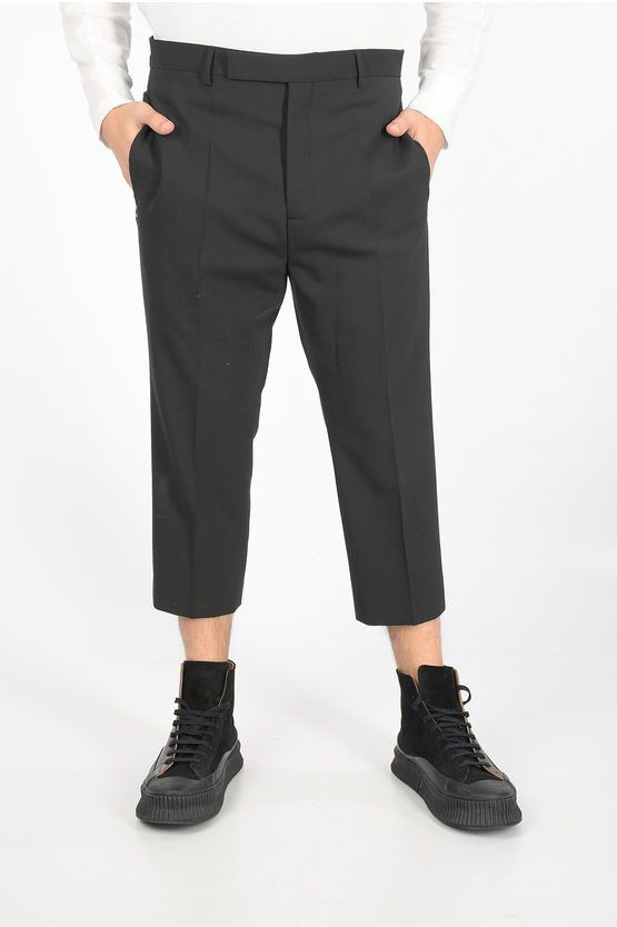 Rick Owens o1y0325 Casual Pant in Black Size US 34 / EU 50 - 1 Thumbnail