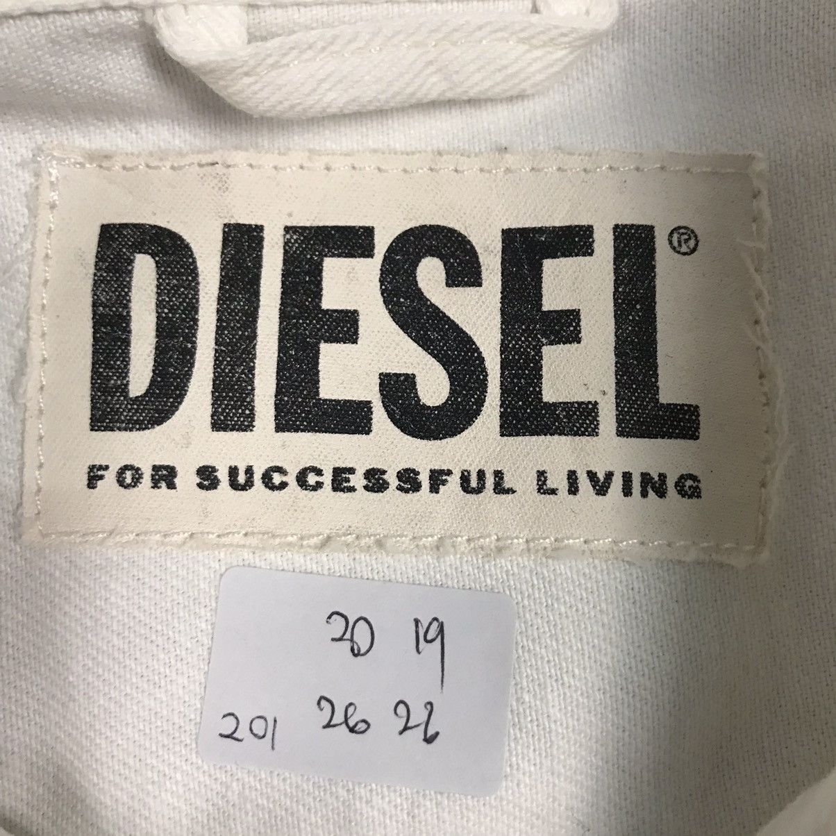 Diesel DIESEL FOR SUCCESSFULLY LIVING DISTRESSED STYLE JACKET Size US L / EU 52-54 / 3 - 16 Thumbnail