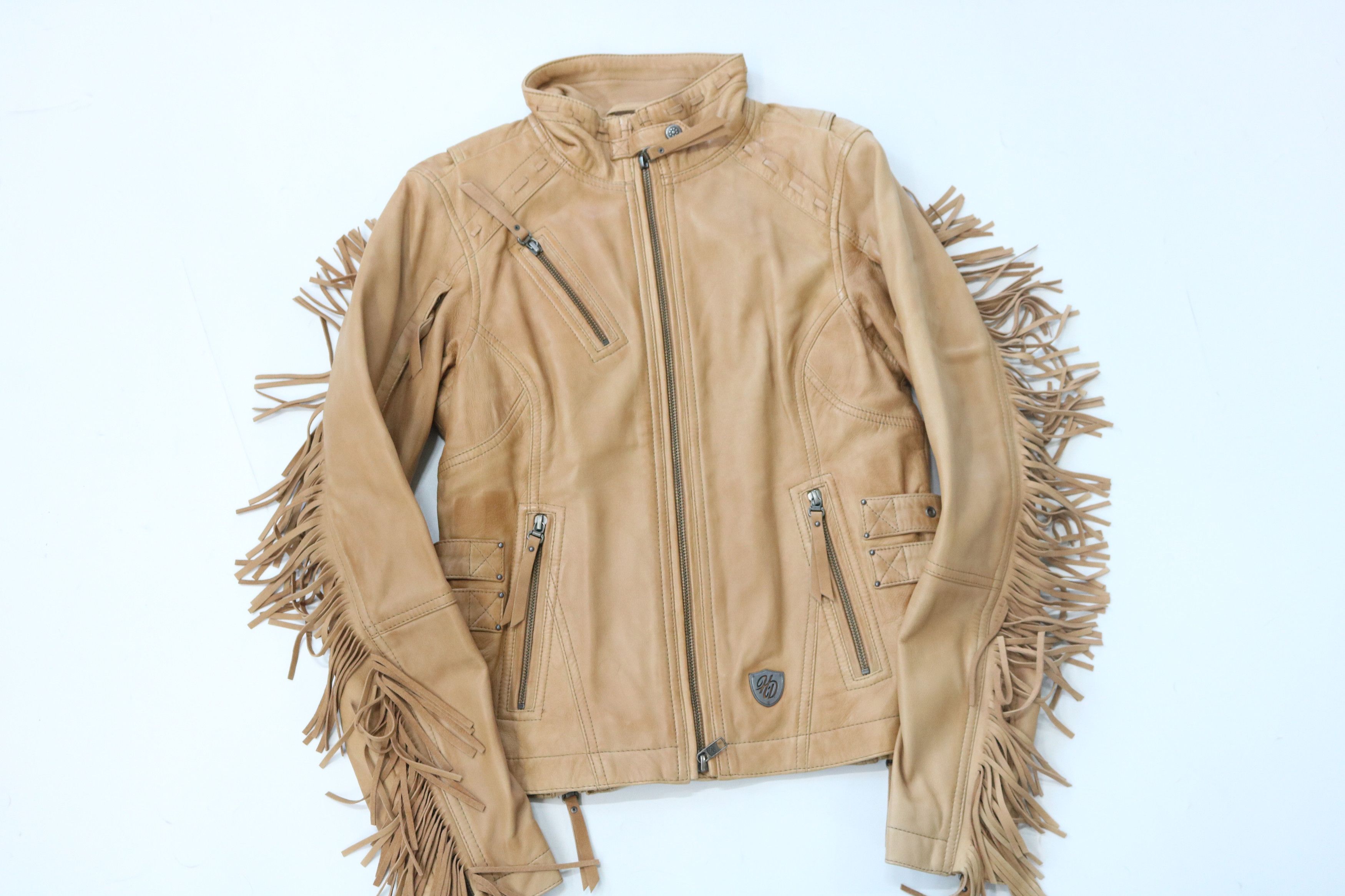 Harley Davidson Harley Davidson fringe leather jacket Size S / US 4 / IT 40 - 4 Thumbnail