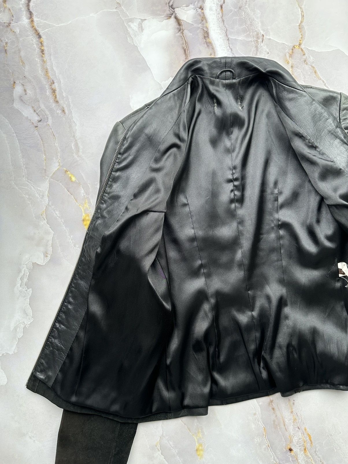 Japanese Brand Vintage Leather Jacket Size S / US 4 / IT 40 - 6 Thumbnail