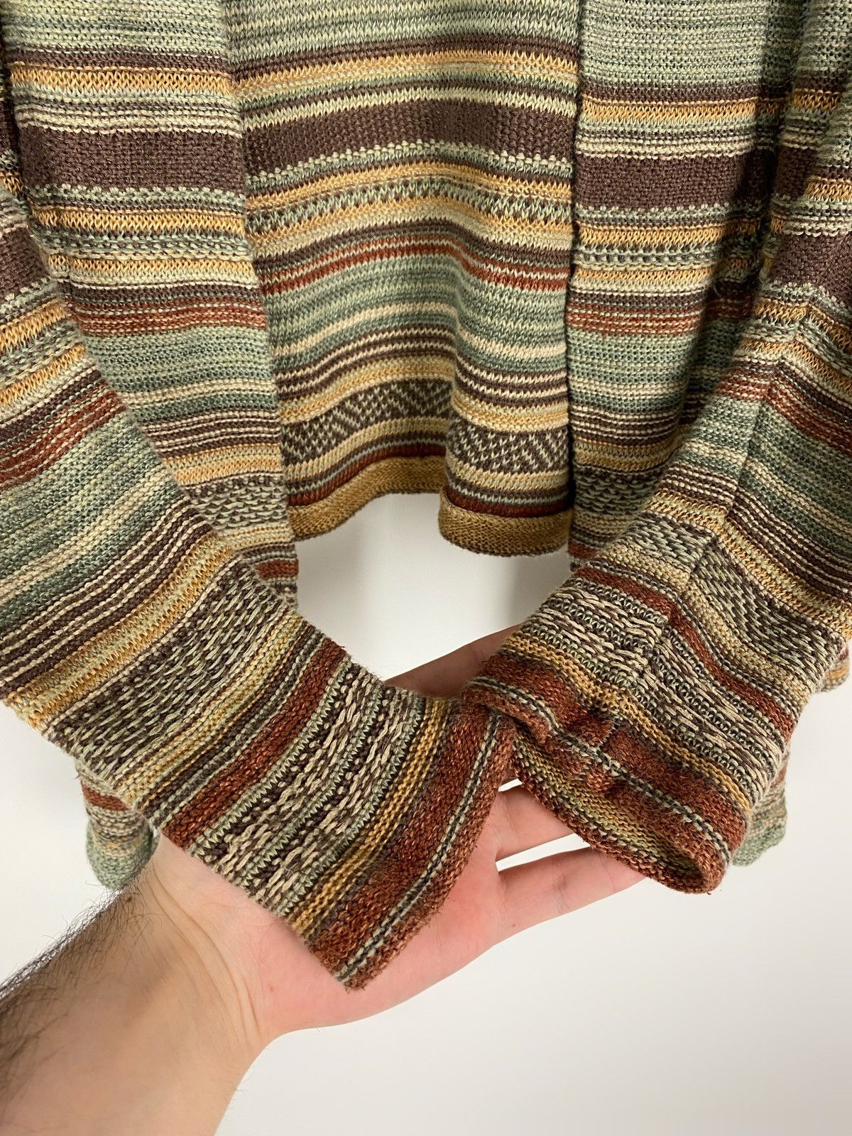 Ralph Lauren Ralph Lauren Blue Label Serape Southwestern Linen Cardigan Size M / US 6-8 / IT 42-44 - 7 Thumbnail