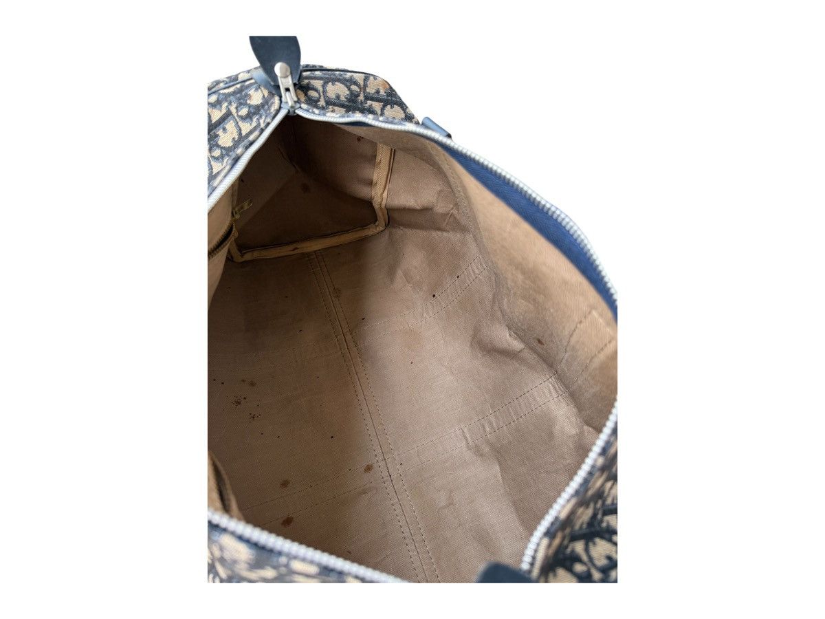 Christian Dior Monsieur × Dior Vintage 90s Christian Dior Trotter Jacquard Boston 40 Size ONE SIZE - 10 Thumbnail