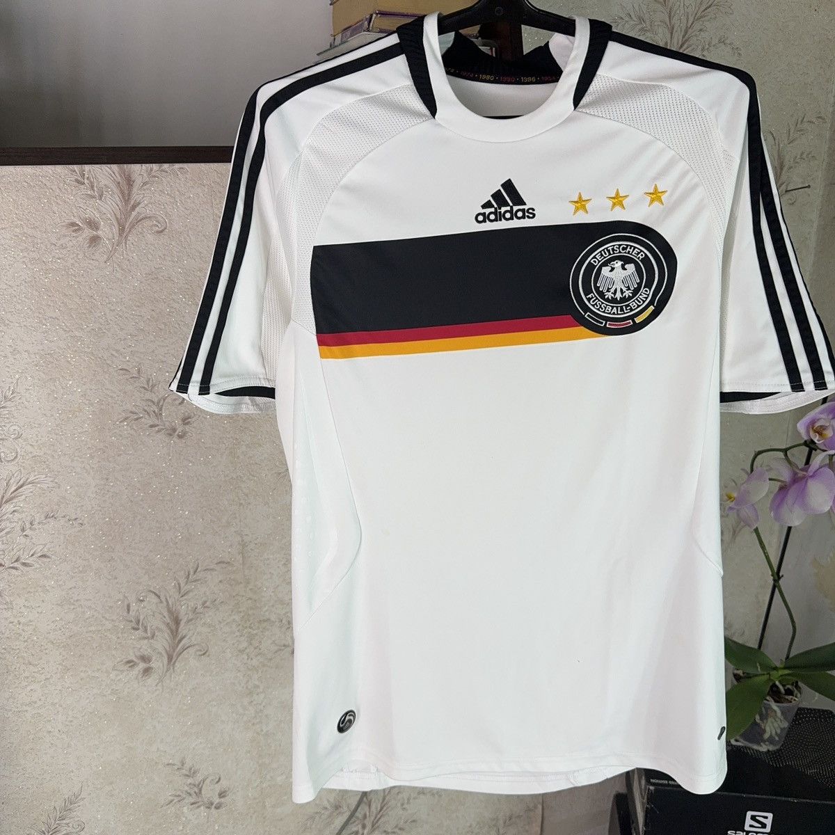 Adidas Adidas Germany Jersey National Team 2009 Home Soccer Footbal Size US M / EU 48-50 / 2 - 6 Thumbnail