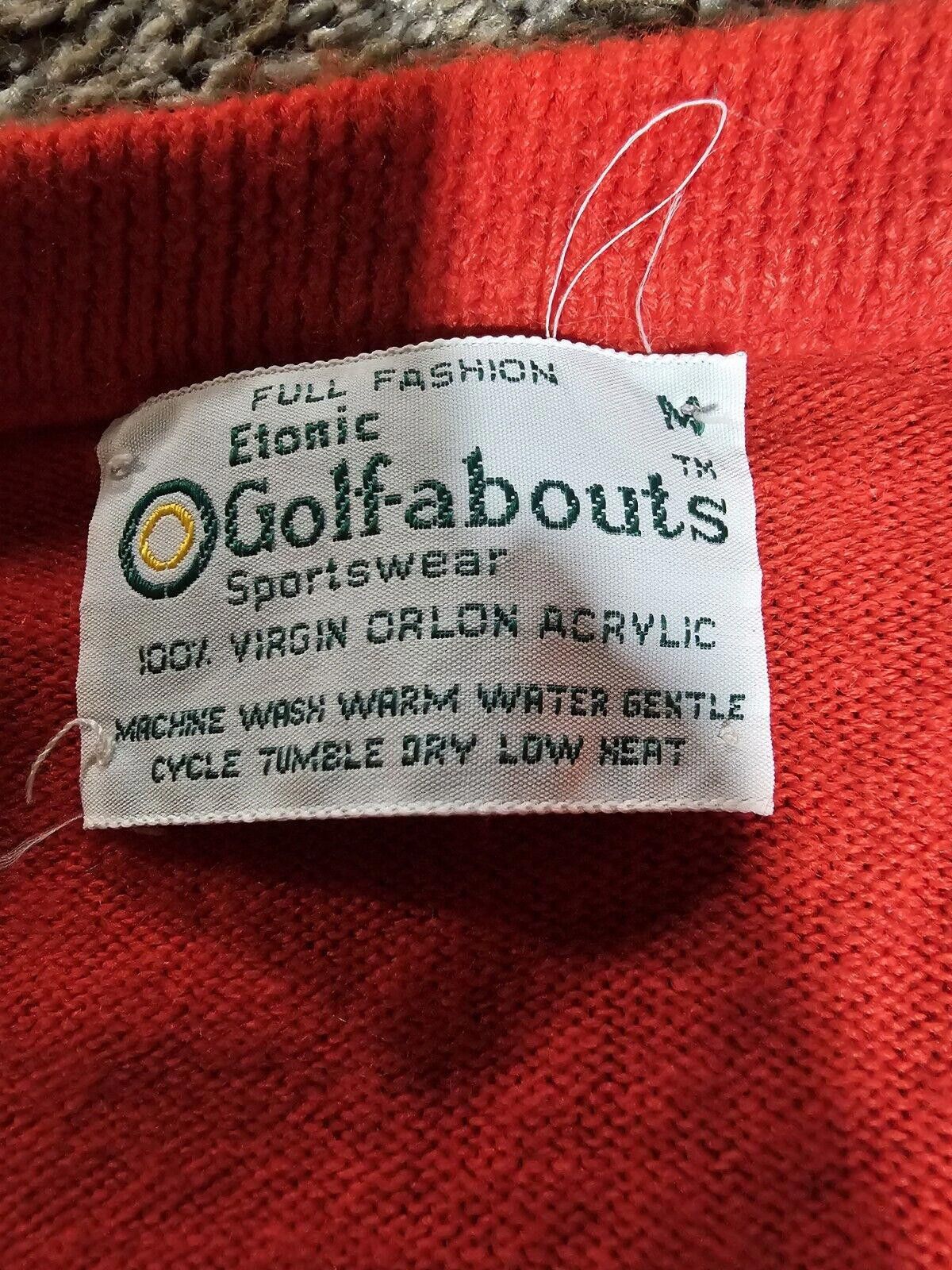 Etonic Etonic Golf-Abouts Robbers Roost Golf Club Sweater M V-Neck Size US M / EU 48-50 / 2 - 4 Thumbnail