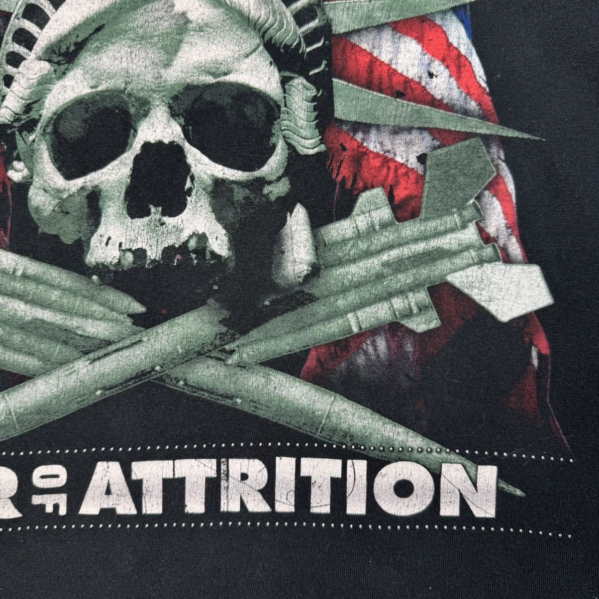 Vintage DYING FETUS WAR OF ATTRITION VINTAGE DEATH METAL RARE TEE Size US L / EU 52-54 / 3 - 9 Thumbnail