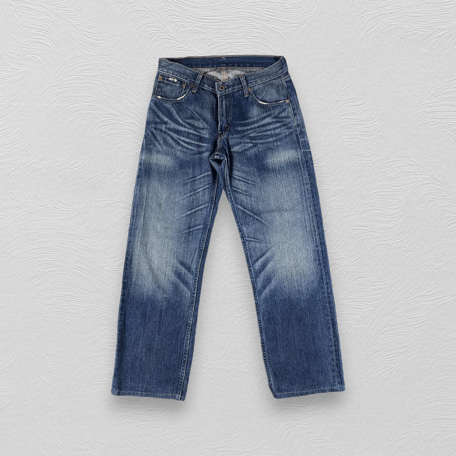 Levi's Vintage Levis 553 Jeans Faded Blue Denim KJ1352 Size US 30 / EU 46 - 1 Thumbnail