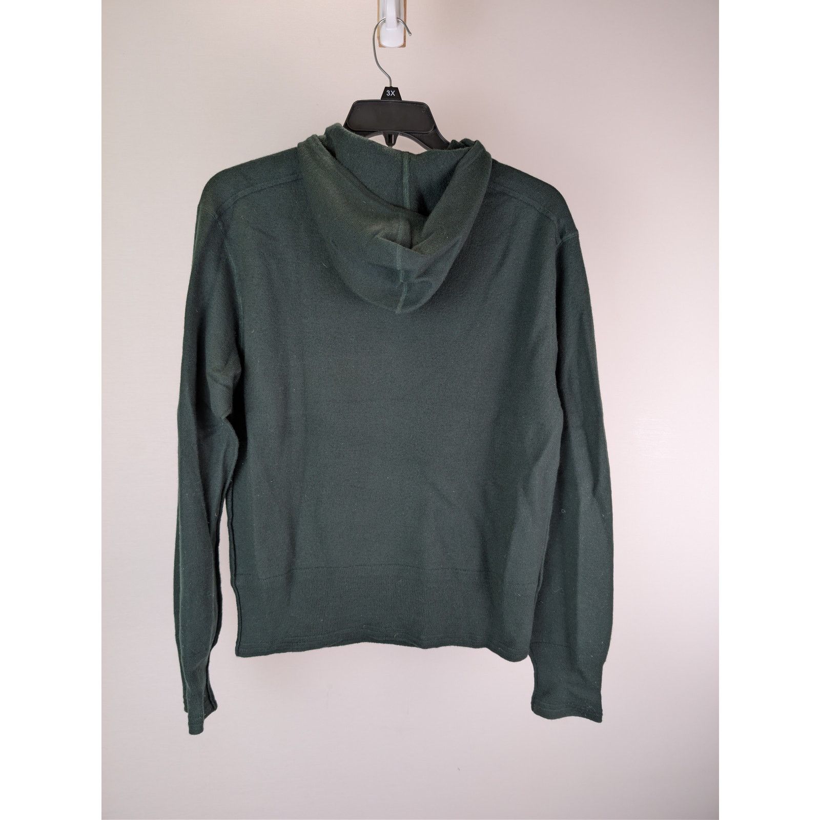 Burberry o1rshd1 CC20 Wool half-zip sweater Hoodie in a green Size US M / EU 48-50 / 2 - 9 Thumbnail
