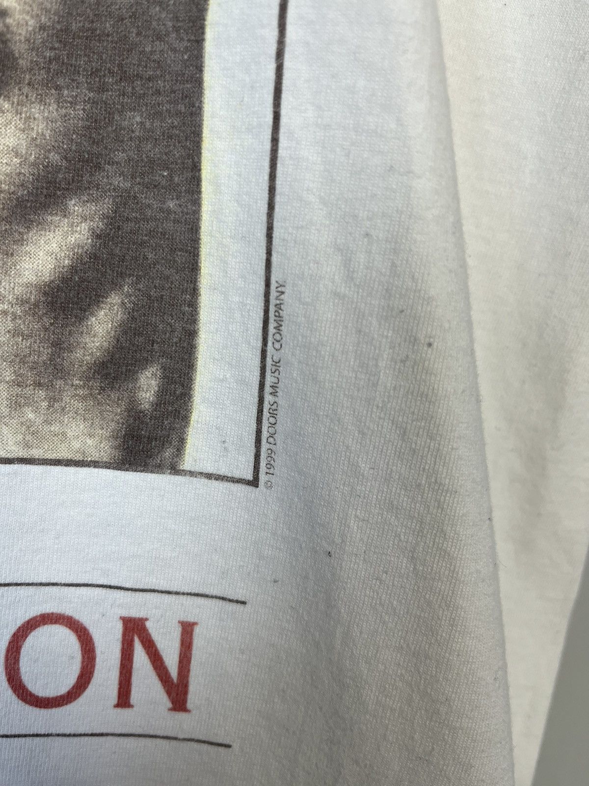 Band Tees × Vintage The Doors Jim Morrison 90`s Vintage Y2K Rock Tee Shirt Size US L / EU 52-54 / 3 - 6 Thumbnail