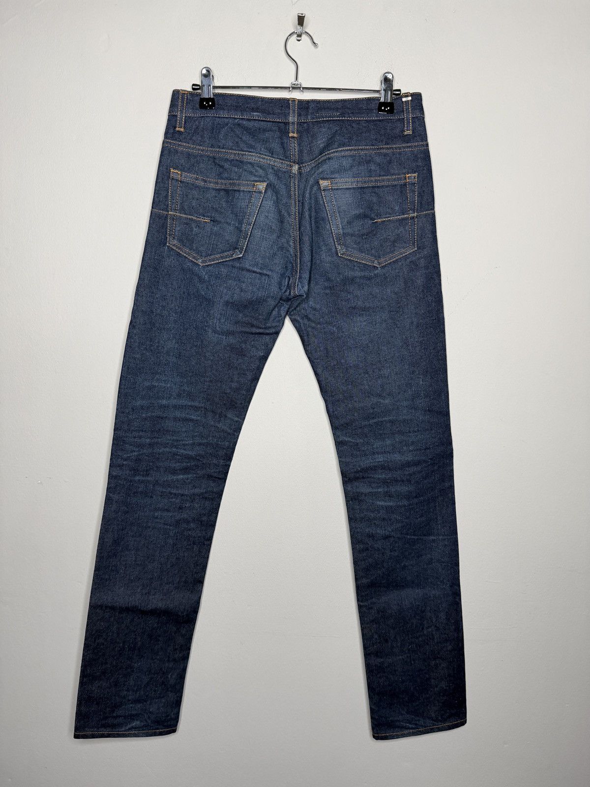 Dior Dior Homme Dark Indigo 17CM Skinny Denim Size US 27 - 2 Thumbnail