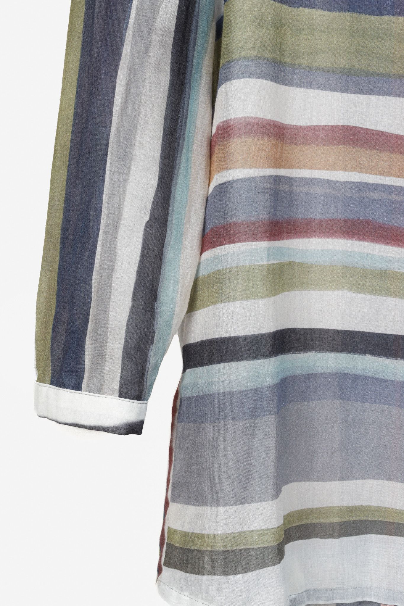 Annette Gortz Annette Gortz Luisa Multicoloured Oversized Button-Up Blouse Size S / US 4 / IT 40 - 6 Thumbnail