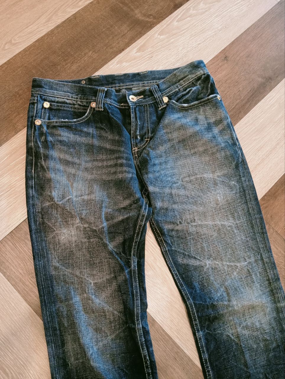 semanticdesign SEMANTIC DESIGN JAPAN DISTRESSED STYLE PANTS Size US 32 / EU 48 - 12 Thumbnail