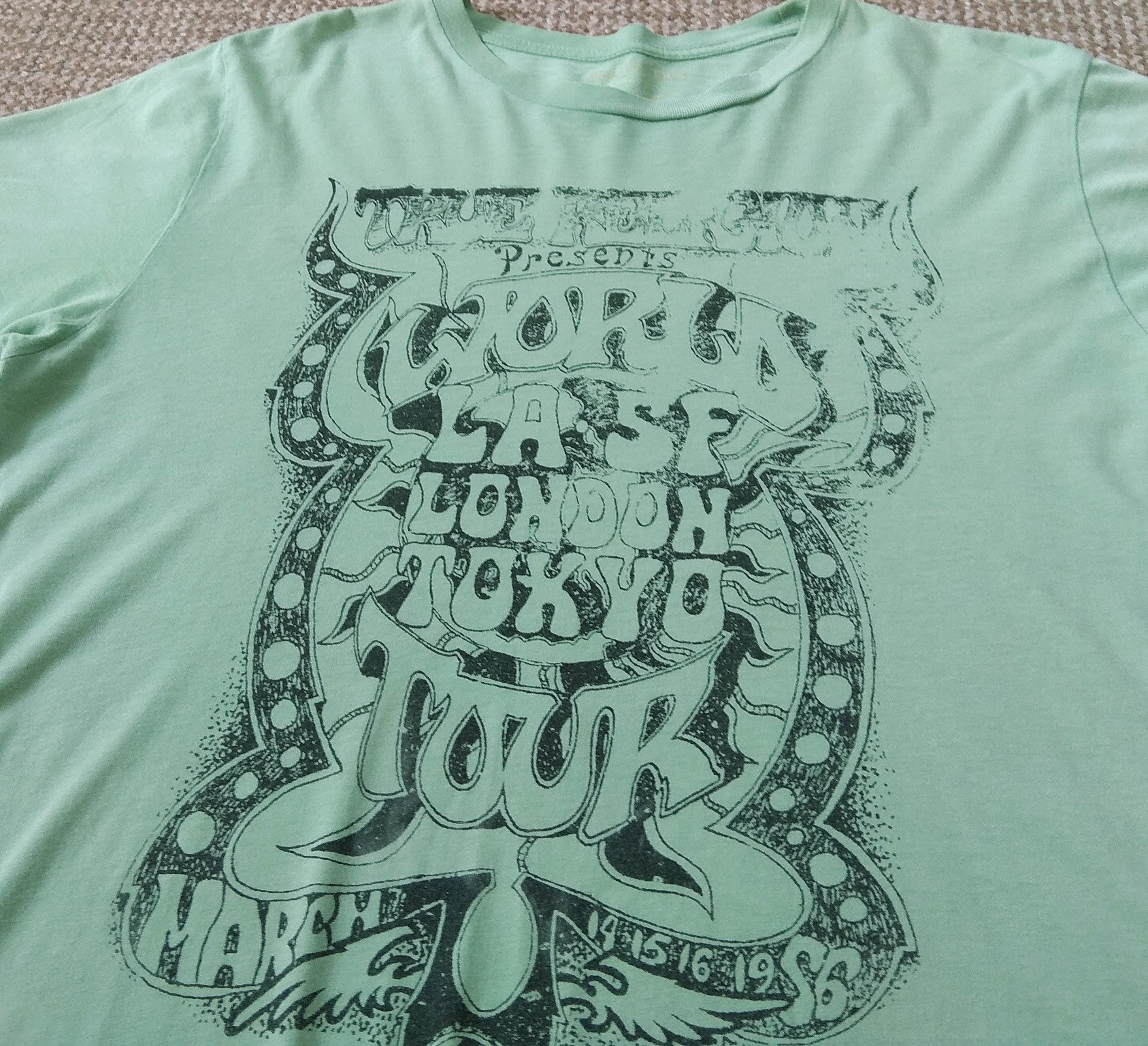 True Religion True Religion Tour LA London Tokyo Printed Tee T Shirt Size US M / EU 48-50 / 2 - 2 Thumbnail