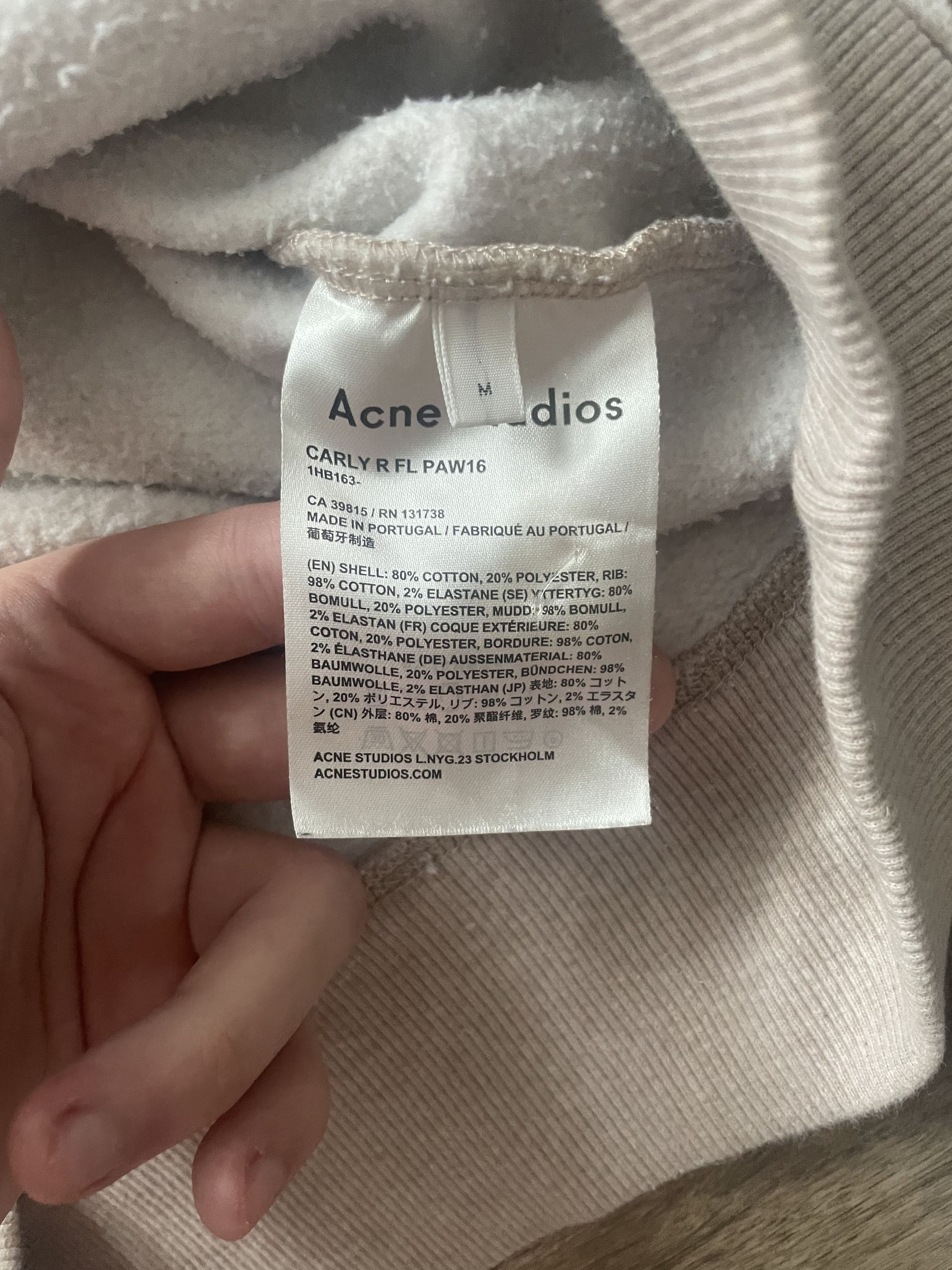 Acne Studios Sweatshirt Acne Studios Size M / US 6-8 / IT 42-44 - 4 Thumbnail