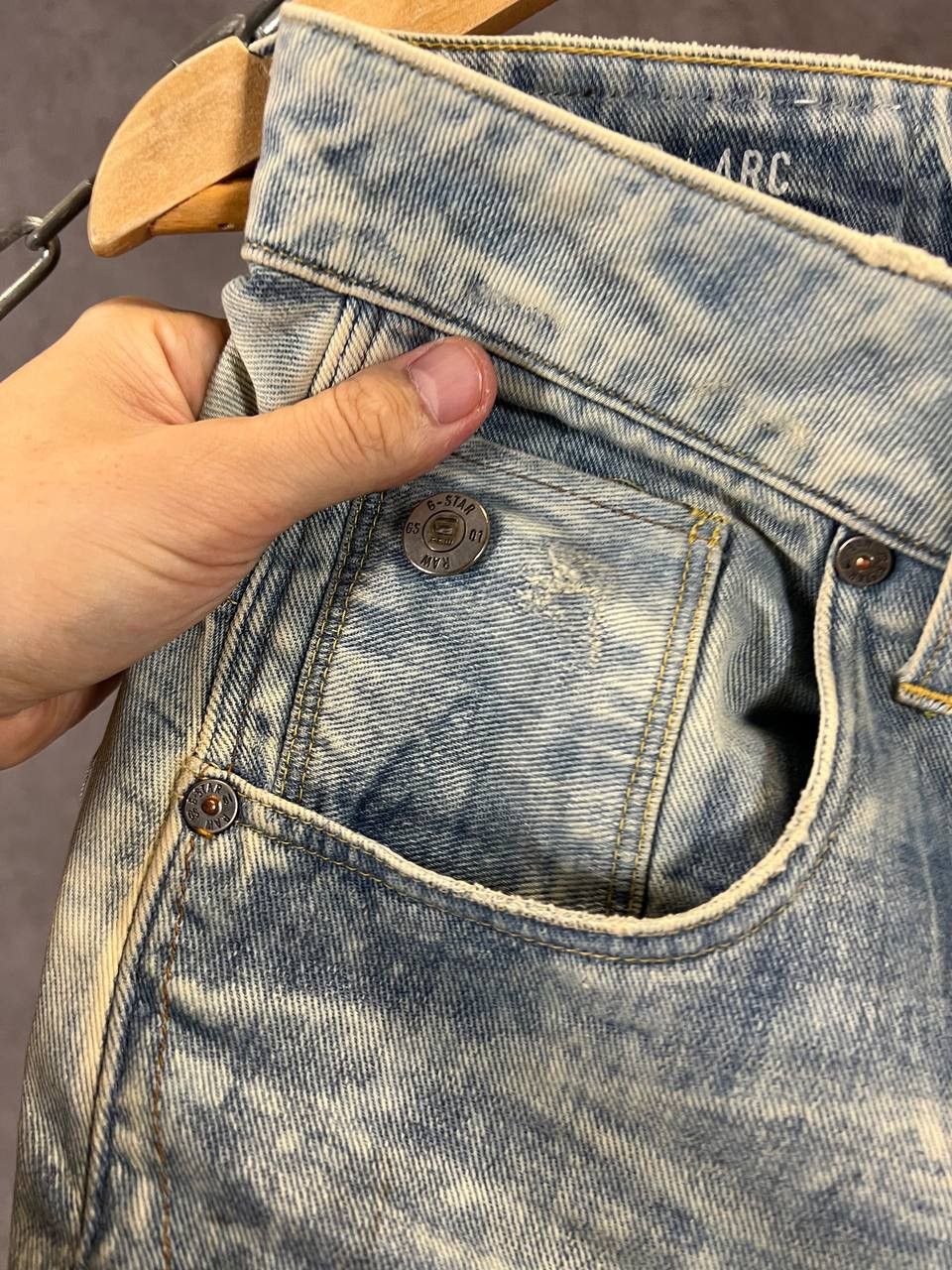 G-Star G Star Raw 3D distressed denim jeans Size US 32 / EU 48 - 5 Thumbnail