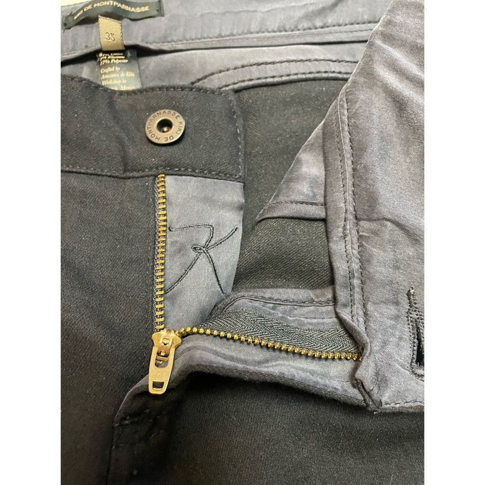 KIKI DE MONTPARNASSE New Kiki de Montparnasse Slim Fit Black Skinny Jeans Size 3 Size 32" / US 10 / IT 46 - 8 Thumbnail