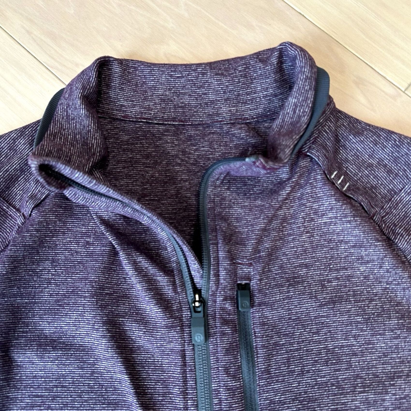 Lululemon Lululemon Pullover Top Long Sleeve Men’s Small Half Zip Mock Neck Maroon Size US S / EU 44-46 / 1 - 2 Thumbnail
