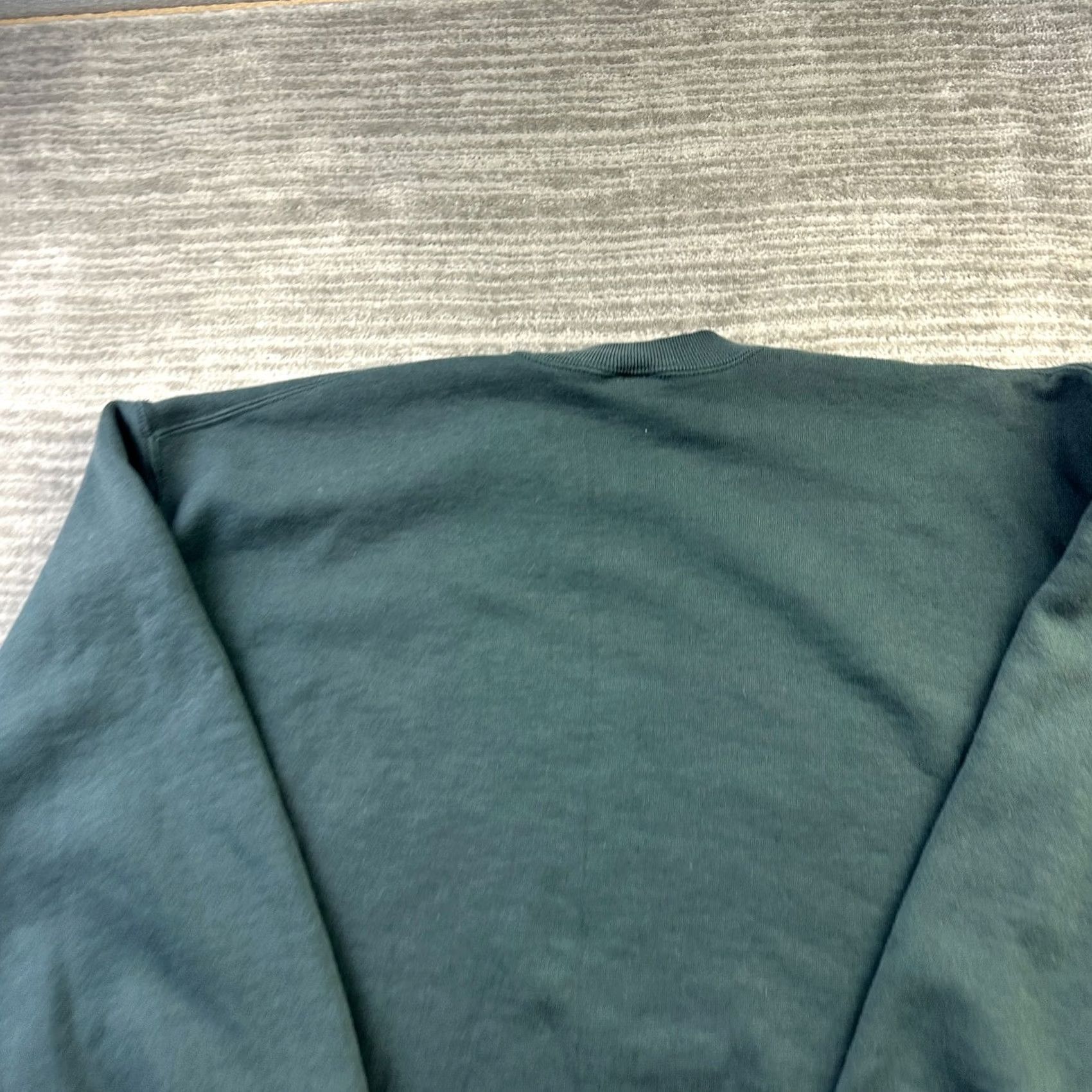 Russell Athletic VINTAGE Russell Sweatshirt Mens XL Green Fleece Crewneck USA Made 90s Pullover Knit All Seasons Size US XL / EU 56 / 4 - 5 Thumbnail