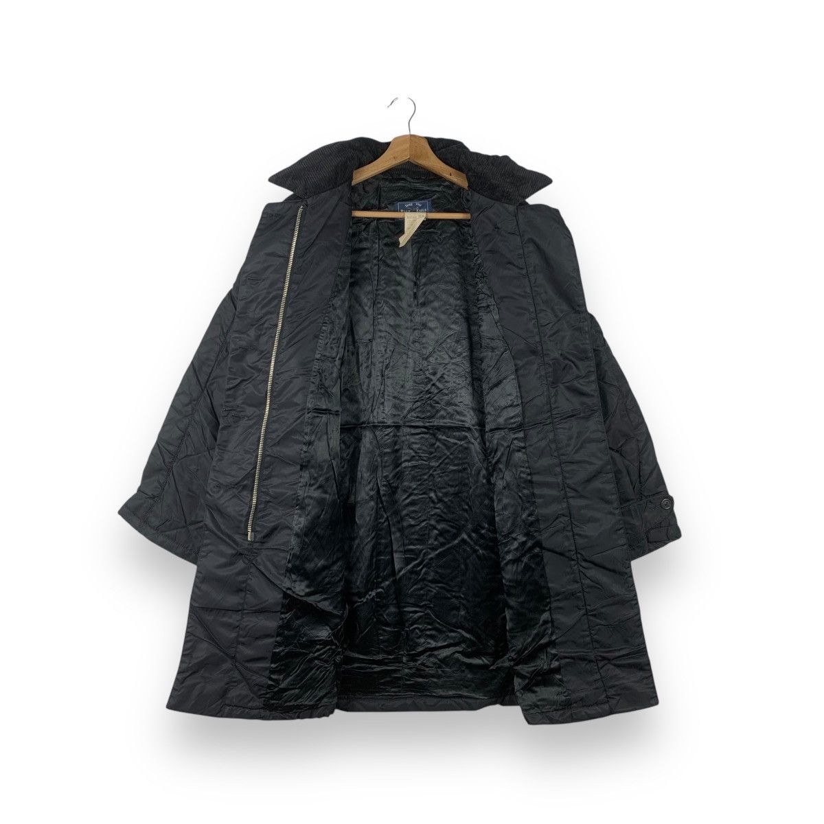 Vintage Vintage BLUE EAGLE LES COPAINS Quilted Overcoat Puffer Size XXL / US 16-18 / IT 52-54 - 3 Thumbnail