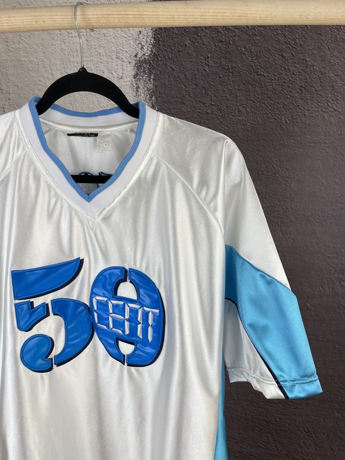 50 Cent 50 cent Fifty Cent vintage limited edition big logo jersey Size US L / EU 52-54 / 3 - 4 Thumbnail