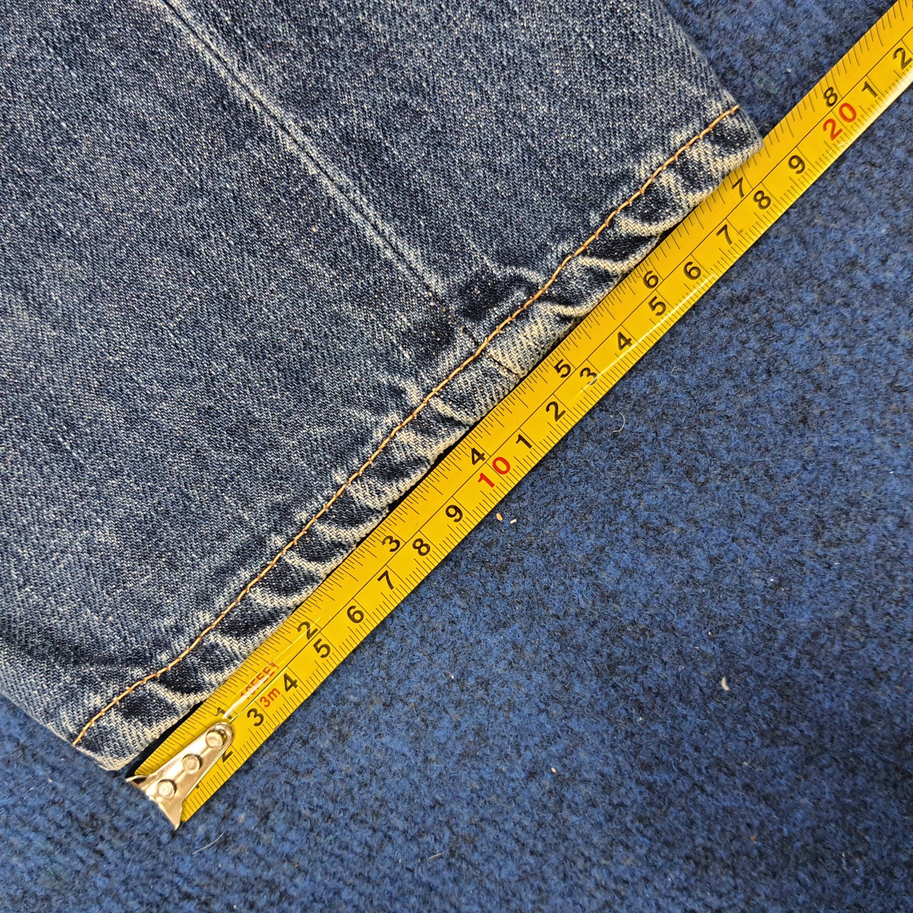 Japanese Brand × Vintage Vintage Evisu Salvadge Japan Brand Custom Daicock Jeans Size US 26 / EU 42 - 14 Thumbnail
