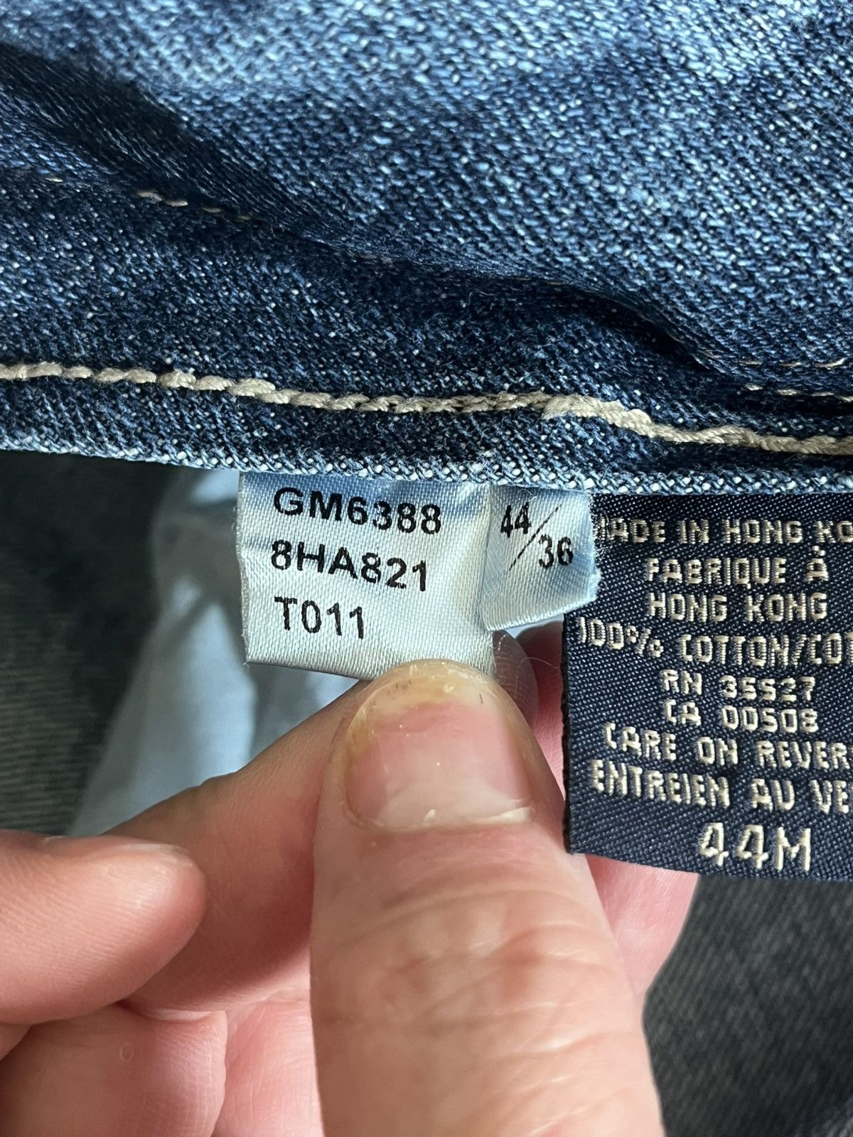 Marithe + Francois Girbaud Vintage 90s Marithe Francois Girbaud Hip Hop Baggy Jeans Size US 44 / EU 60 - 15 Thumbnail