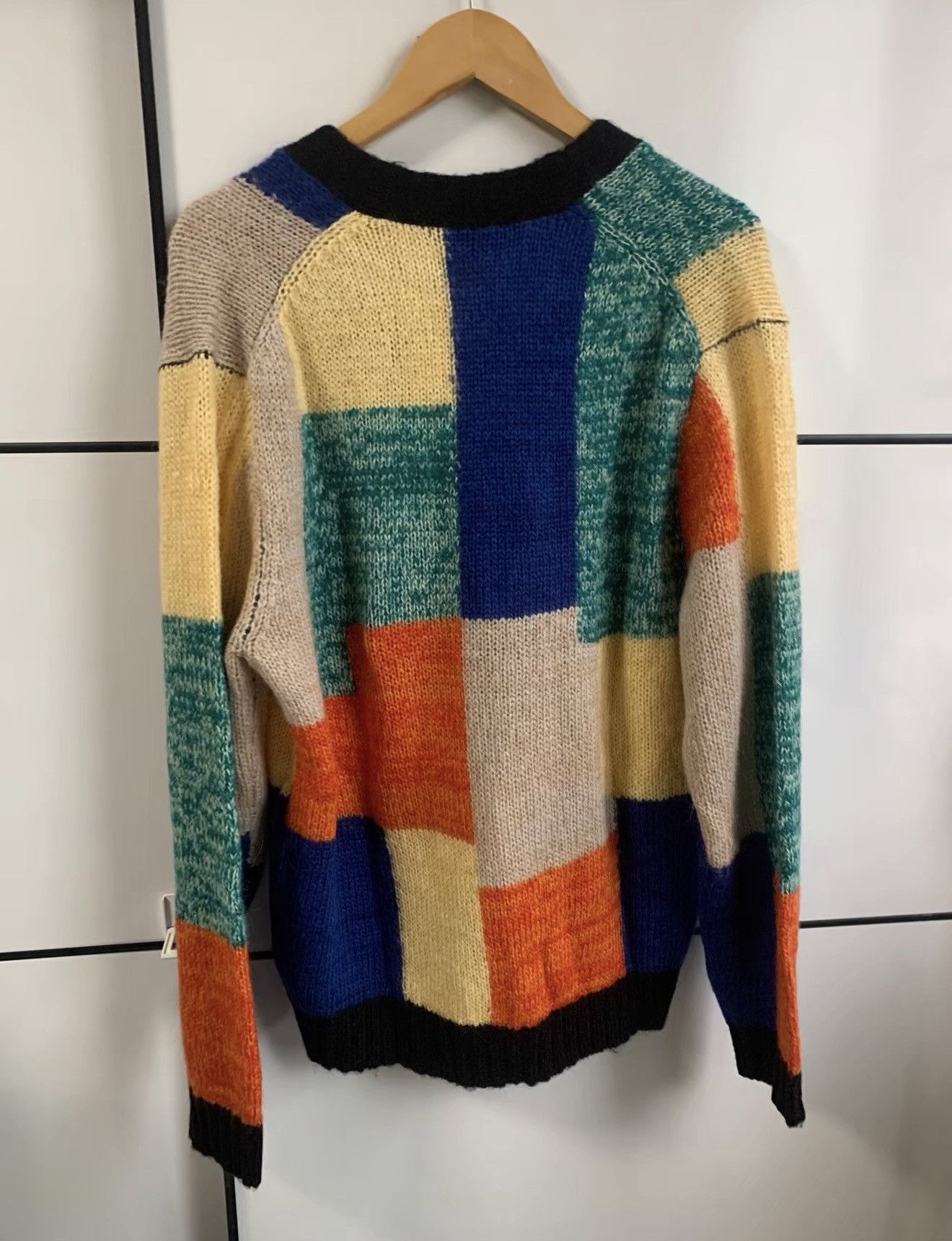 Supreme Supreme patchwork mohair cardigan Size US L / EU 52-54 / 3 - 5 Thumbnail