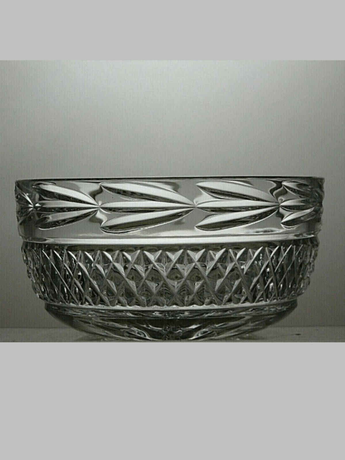 Other Galway Crystal "Leah" Cut Glass Fruit Salad Bowl Signed Size ONE SIZE - 1 Thumbnail