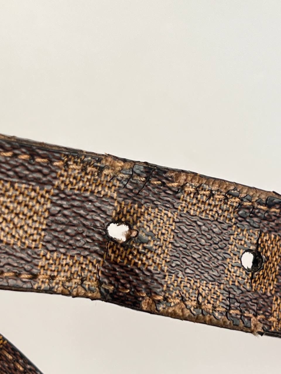 Louis Vuitton Louis Vuitton Damier Ebene Mini 25 MM Belt Size ONE SIZE - 7 Thumbnail