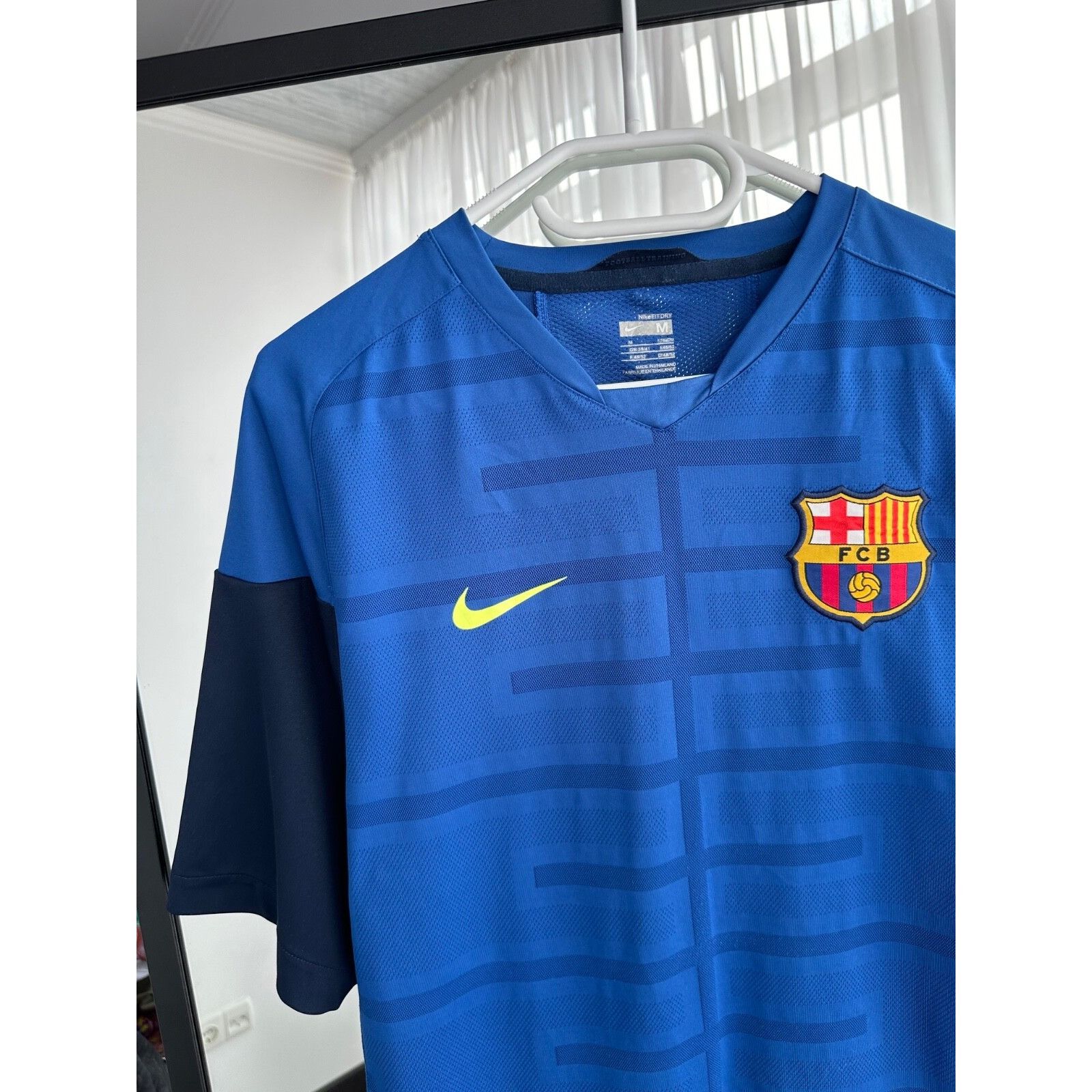 Nike VTG Nike Barcelona Football Training Jersey 2009/10 Size US M / EU 48-50 / 2 - 6 Thumbnail