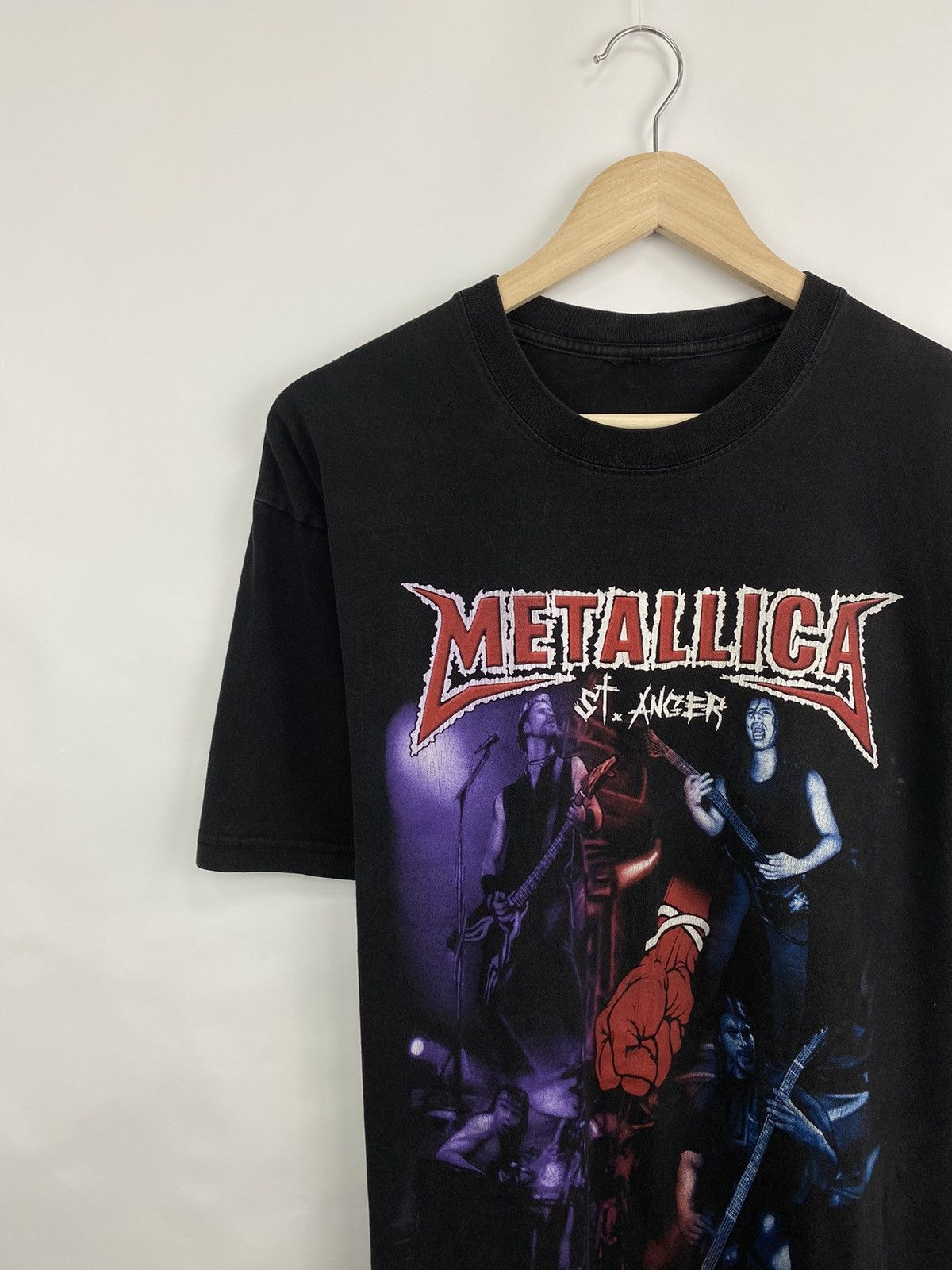 Metallica Vintage 2003 Metallica St Anger t-shirt rock band rare retro Size US M / EU 48-50 / 2 - 2 Thumbnail