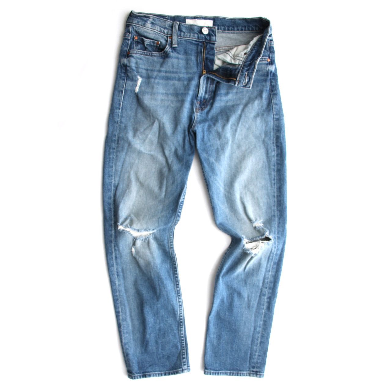 MOTHER Mother Denim High Waisted Rider Ankle 28 Size 28" / US 6 / IT 42 - 3 Thumbnail