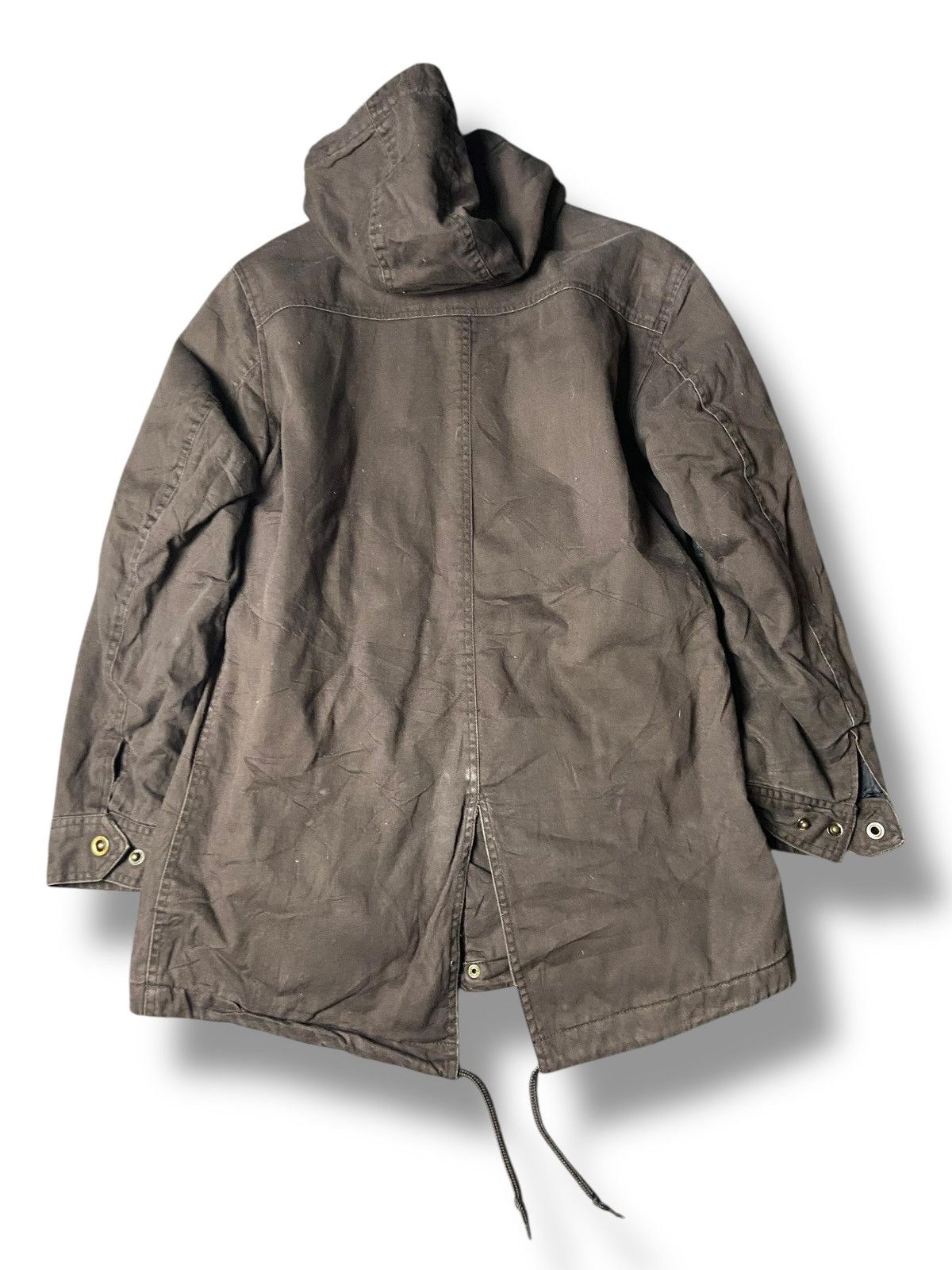 If Six Was Nine Grangesta Multi pocket Fishtail Hooded Jacket (158) Size US L / EU 52-54 / 3 - 3 Thumbnail
