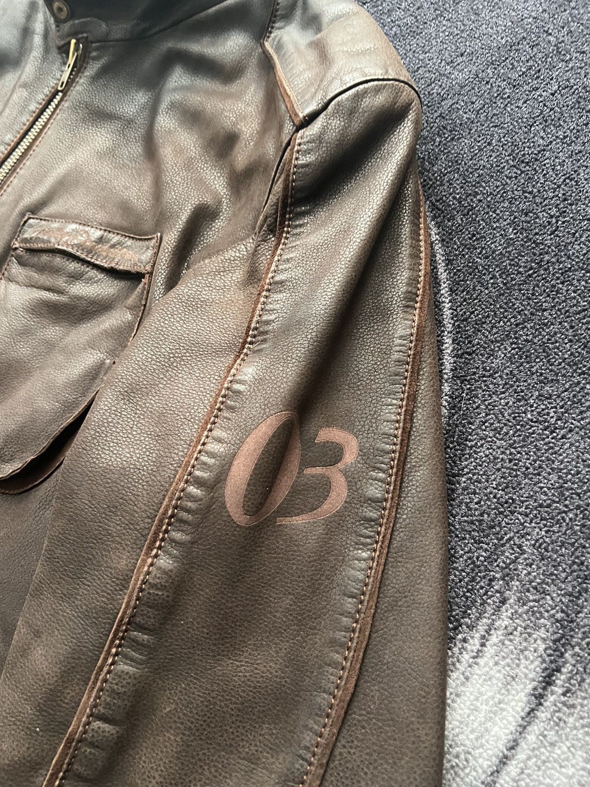 Harley Davidson × Vintage Vintage Rare Harley Davidson Faded motorcyle Jacket Size US XL / EU 56 / 4 - 2 Thumbnail