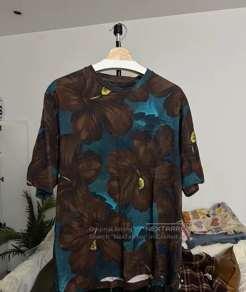 Dries Van Noten Dries Van Noten Color Block Short Sleeve Size M / US 6-8 / IT 42-44 - 1 Thumbnail