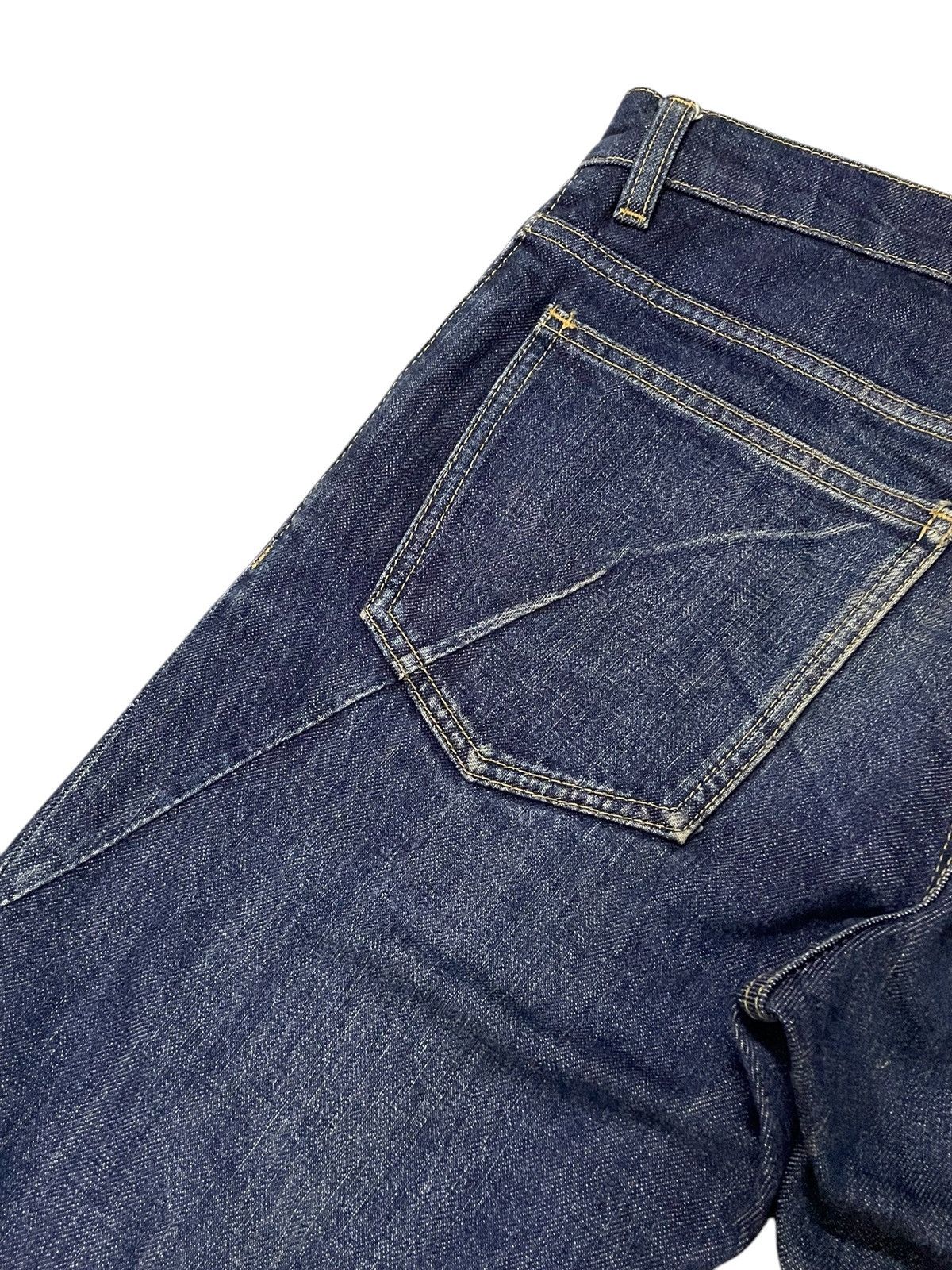 Attachment Attachment Japan Spiral Curved Stacked Leg Long Seam Jeans Size US 30 / EU 46 - 20 Thumbnail