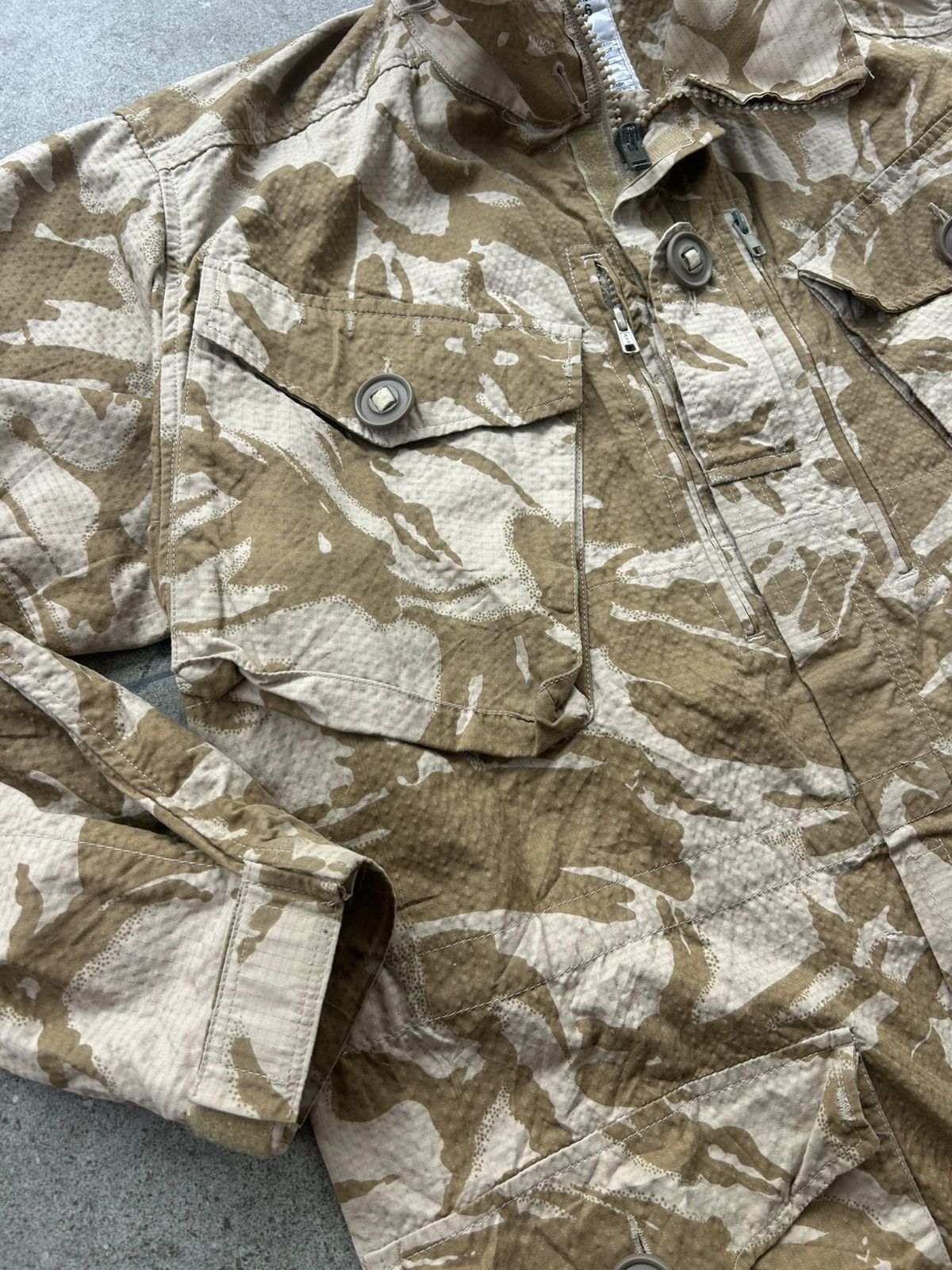 New England Outerwear Issue British Army Desert DPM Ripstop Field Jacket Size US XL / EU 56 / 4 - 4 Thumbnail