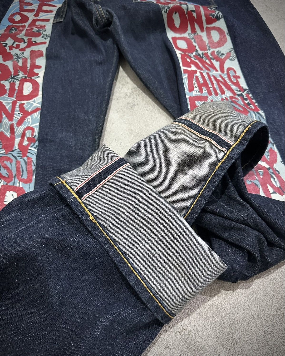 Evisu Evisu Daicock Red Line Selvedge Jeans Size US 34 / EU 50 - 6 Thumbnail
