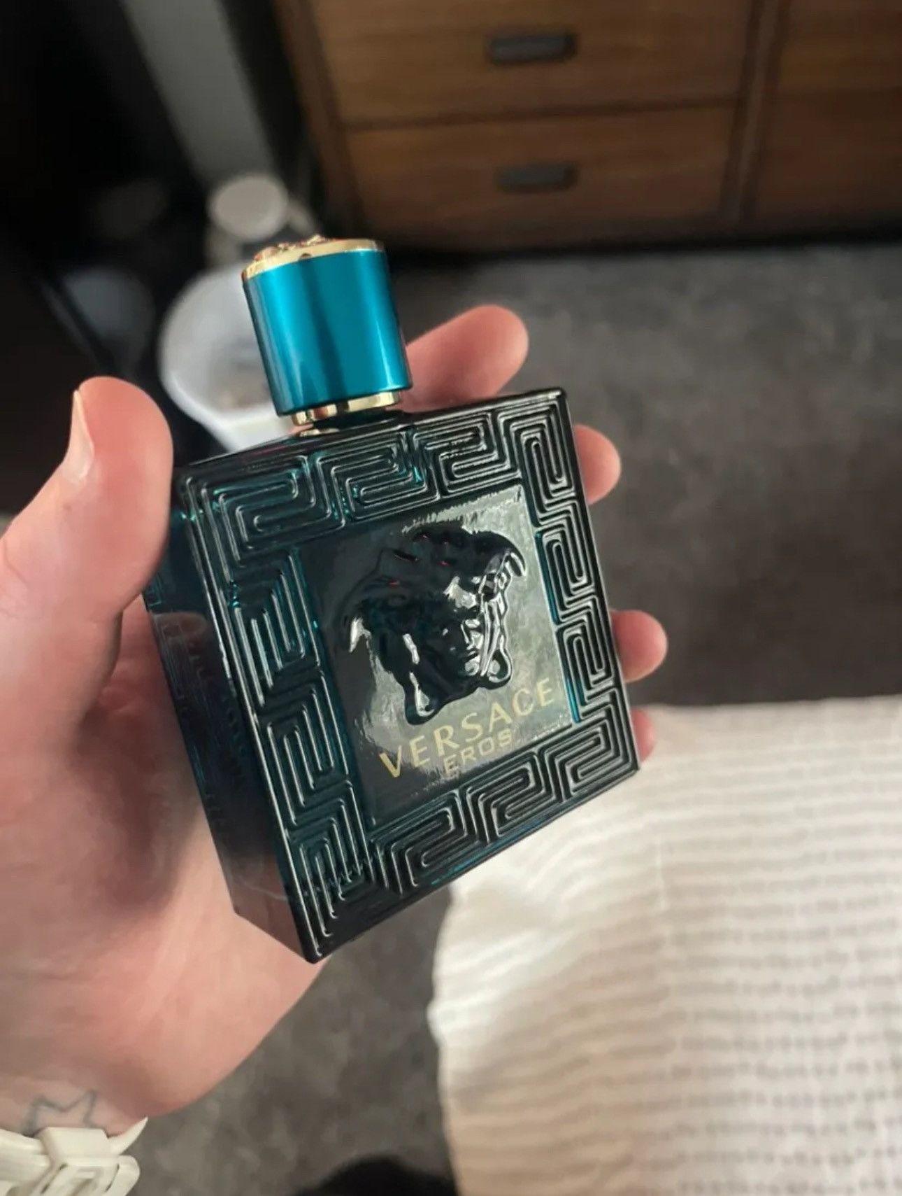 Versace Versace Eros 3.4 FL.OZ. (Brand New & Sealed) Size ONE SIZE - 5 Thumbnail