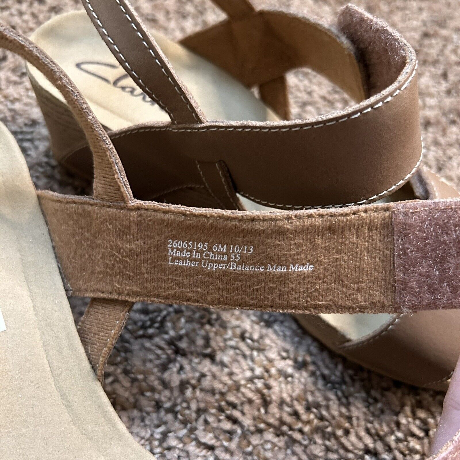 Clarks Clarks Women's Alto Disco Size 6M Beige - NWOB #65195 Size US 6 / IT 36 - 4 Thumbnail