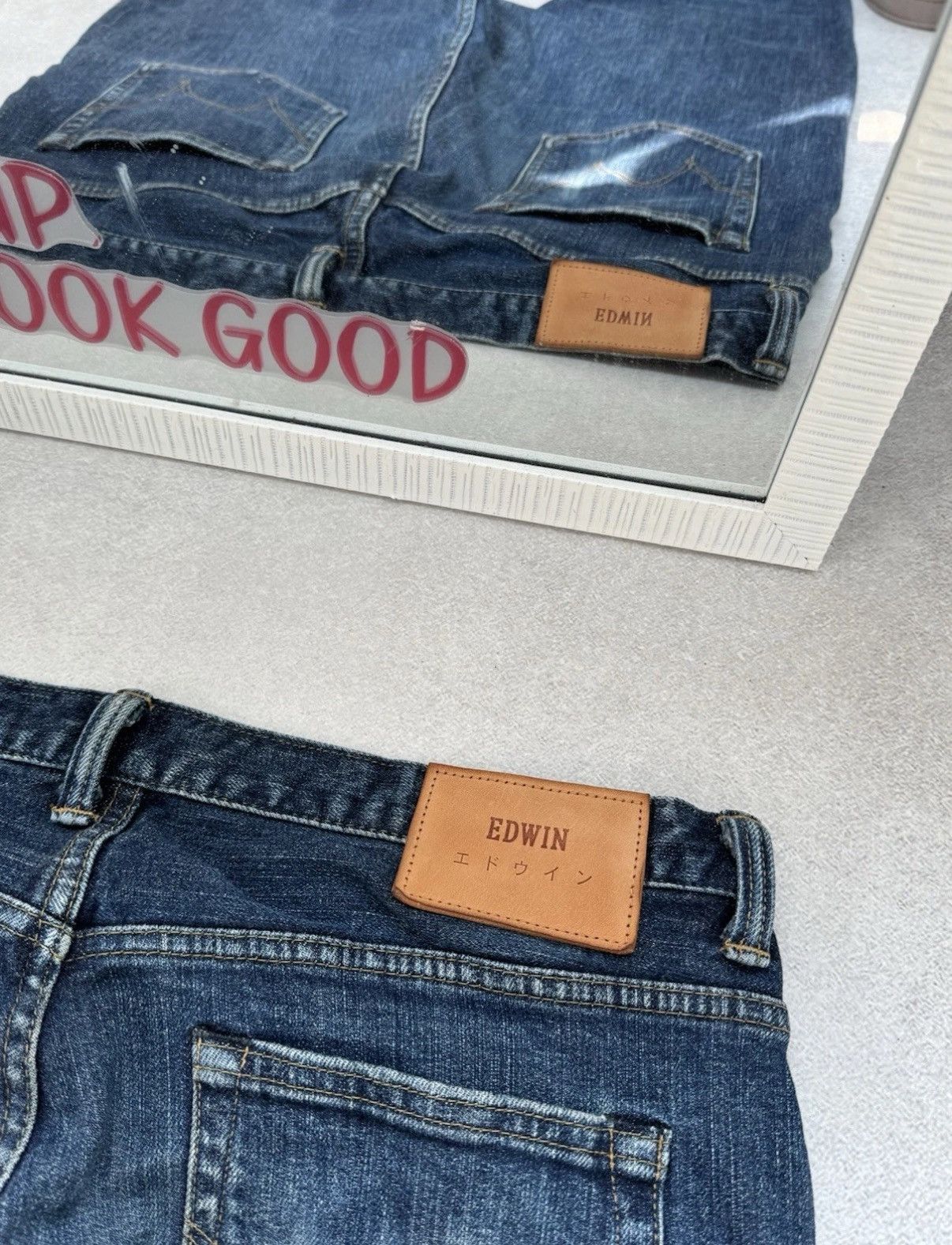 Edwin Vintage EDVIN Made In Japan Selvedge Denim Jeans Pants Men Size US 32 / EU 48 - 7 Thumbnail